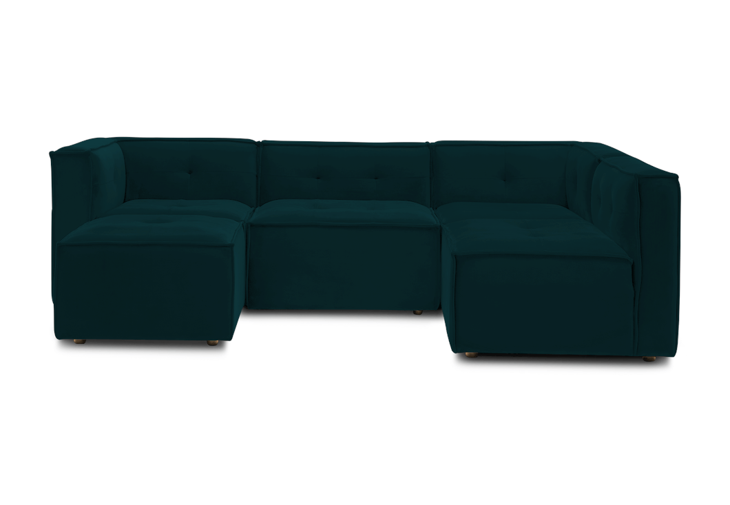 matias modular sofa bumper sectional royale peacock
