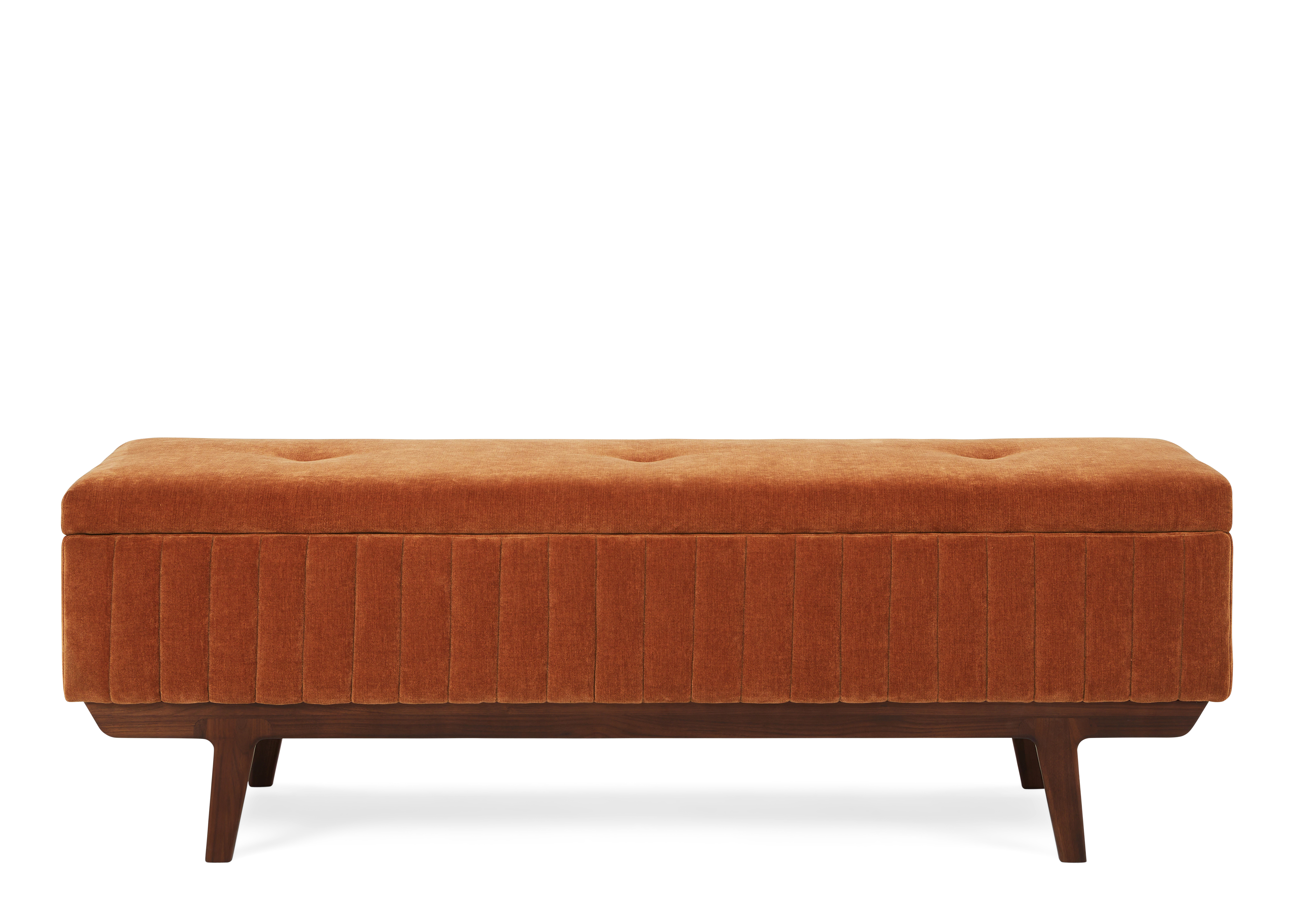 RST milly bench with storage rust