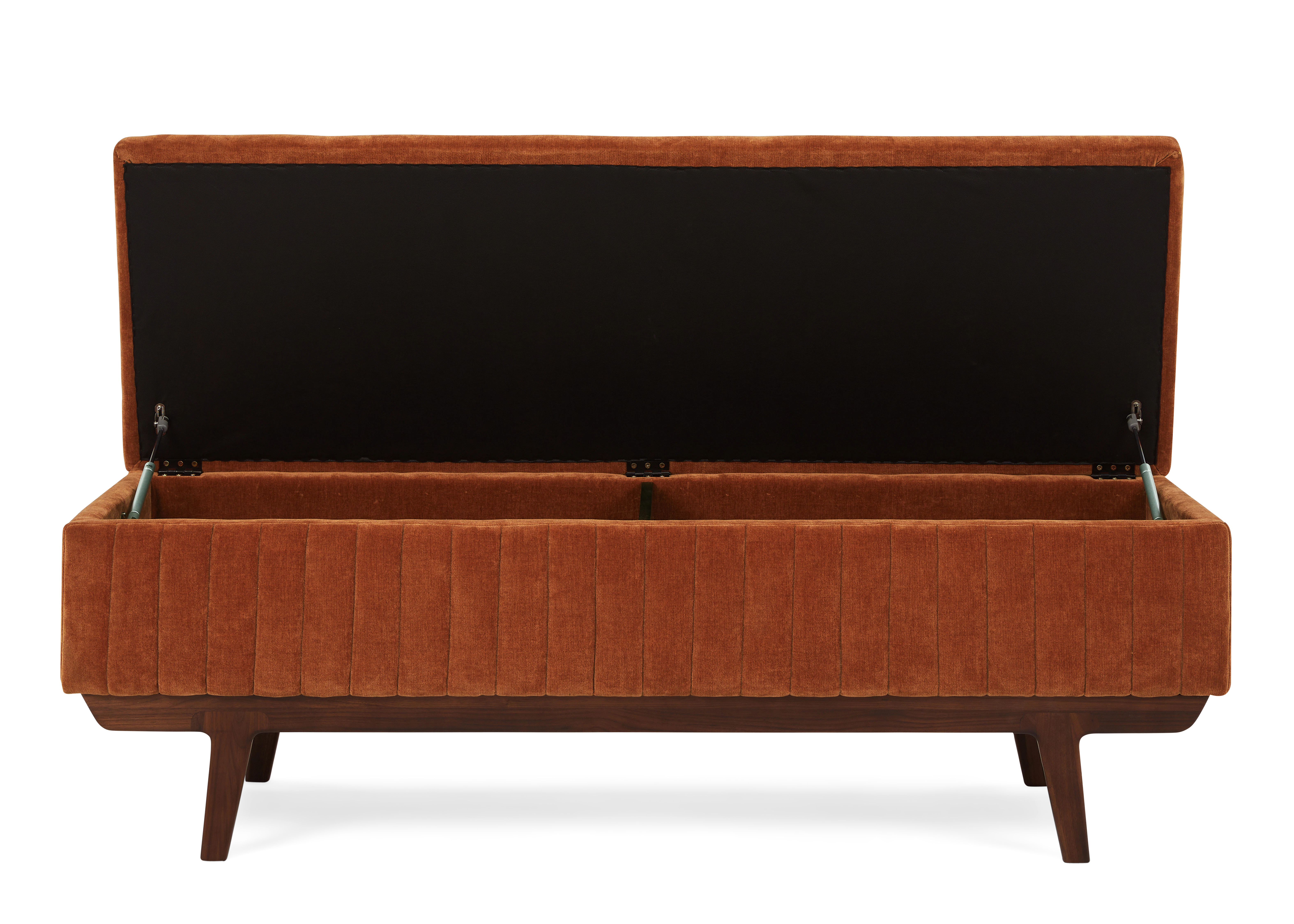 RST milly bench with storage rust