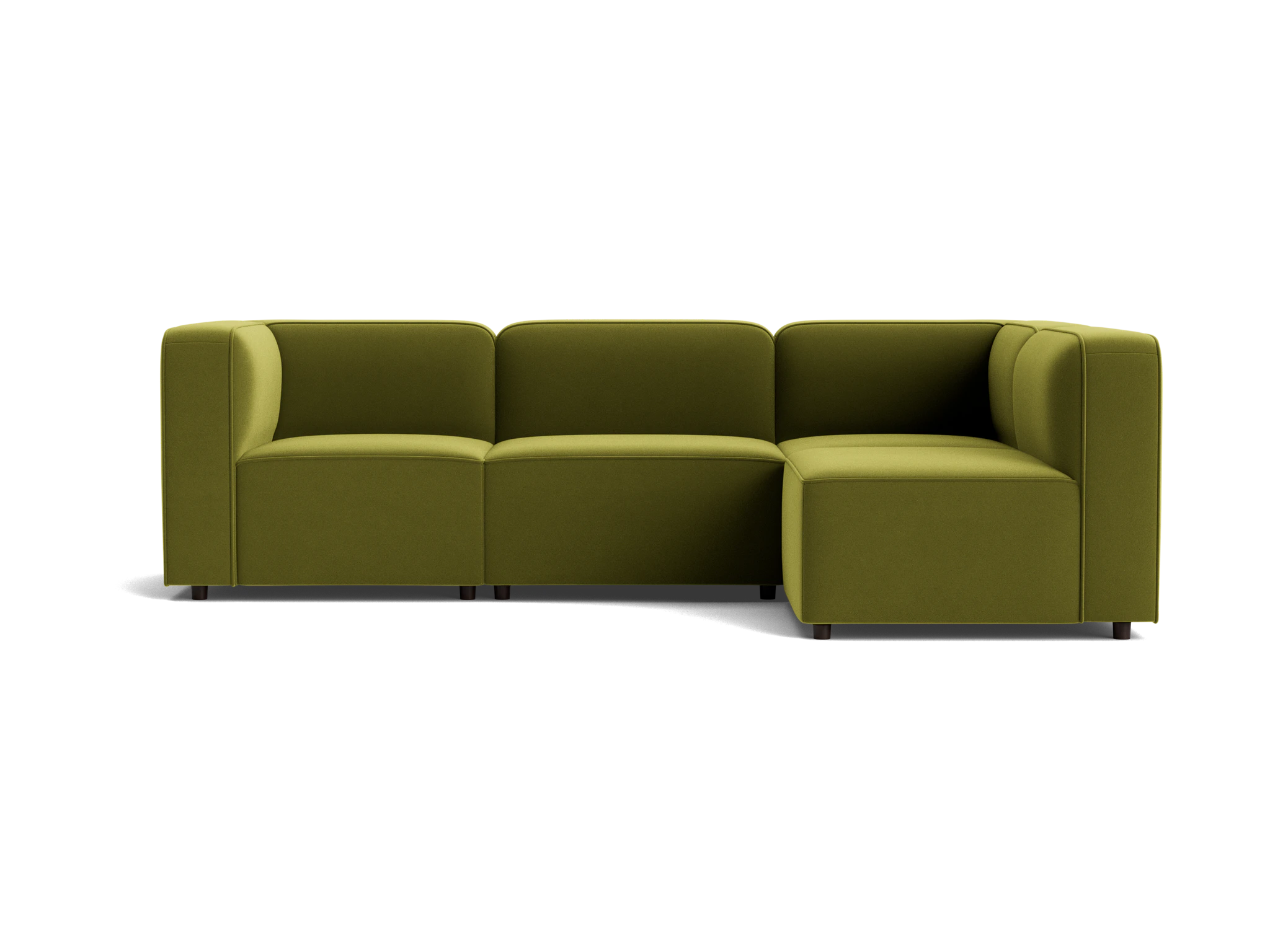 logan modular sectional royale apple