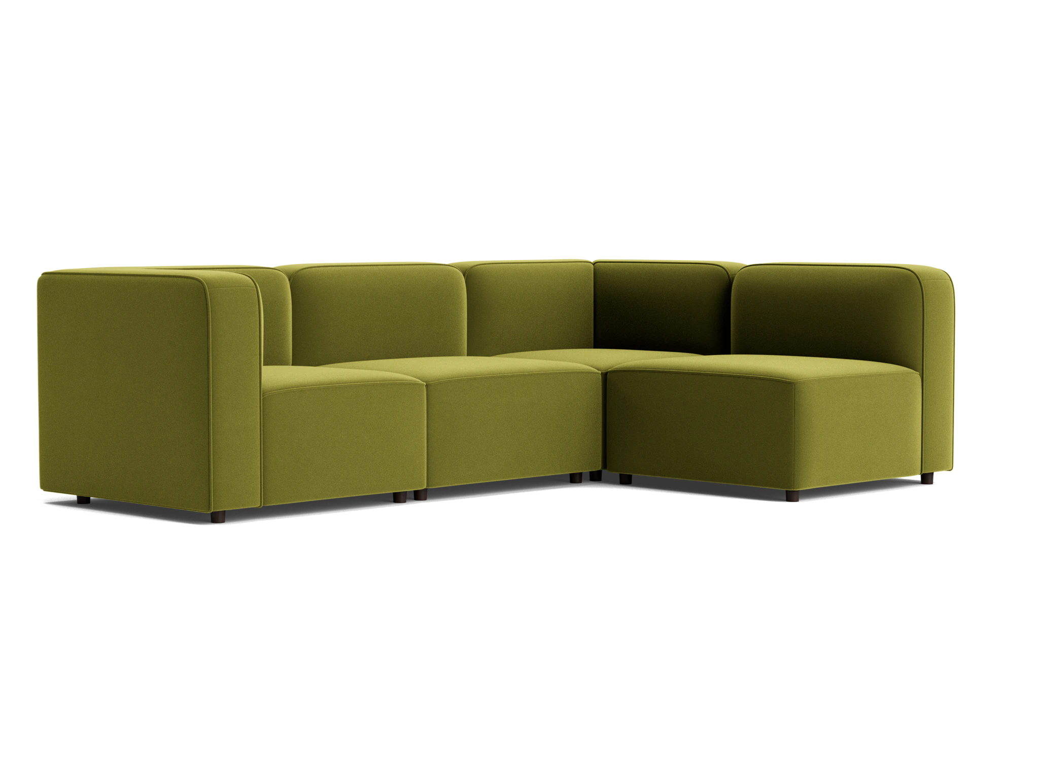 logan modular sectional royale apple