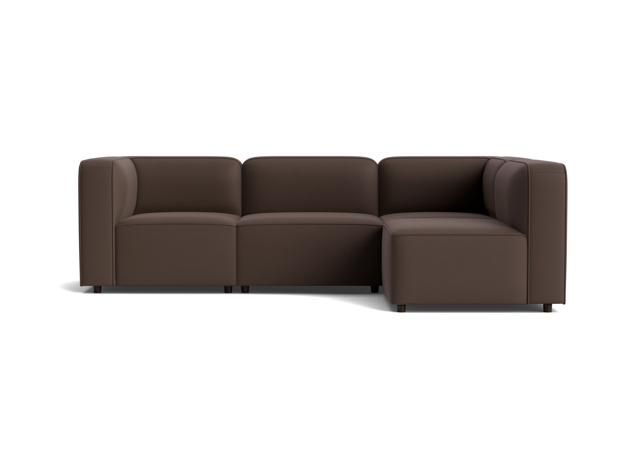 logan modular sectional washed california shadow
