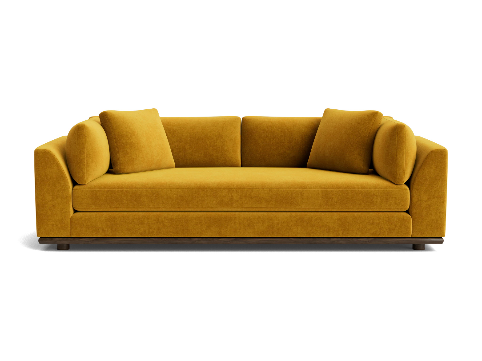 miller sofa harper amber gold