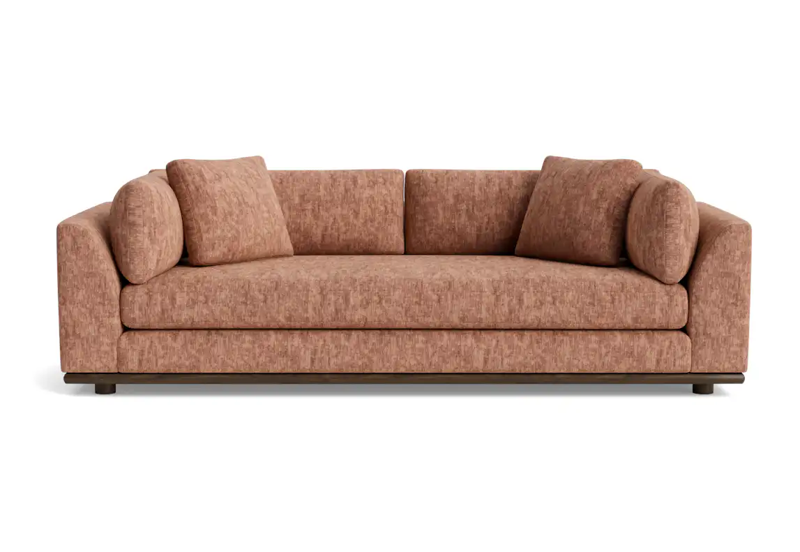 miller sofa crave pantone mocha mousse