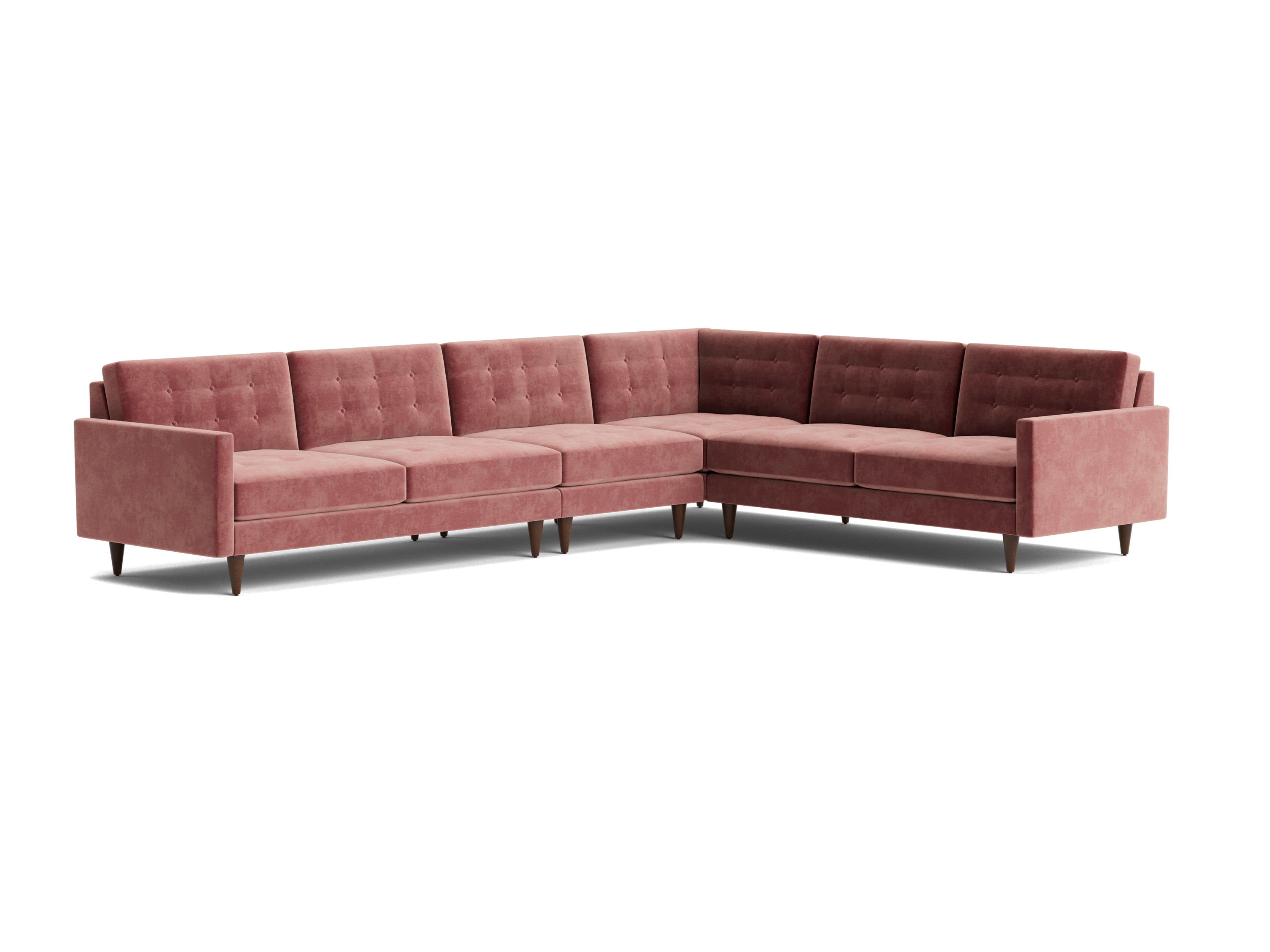 eliot sectional %284 piece%29 harper desert rose