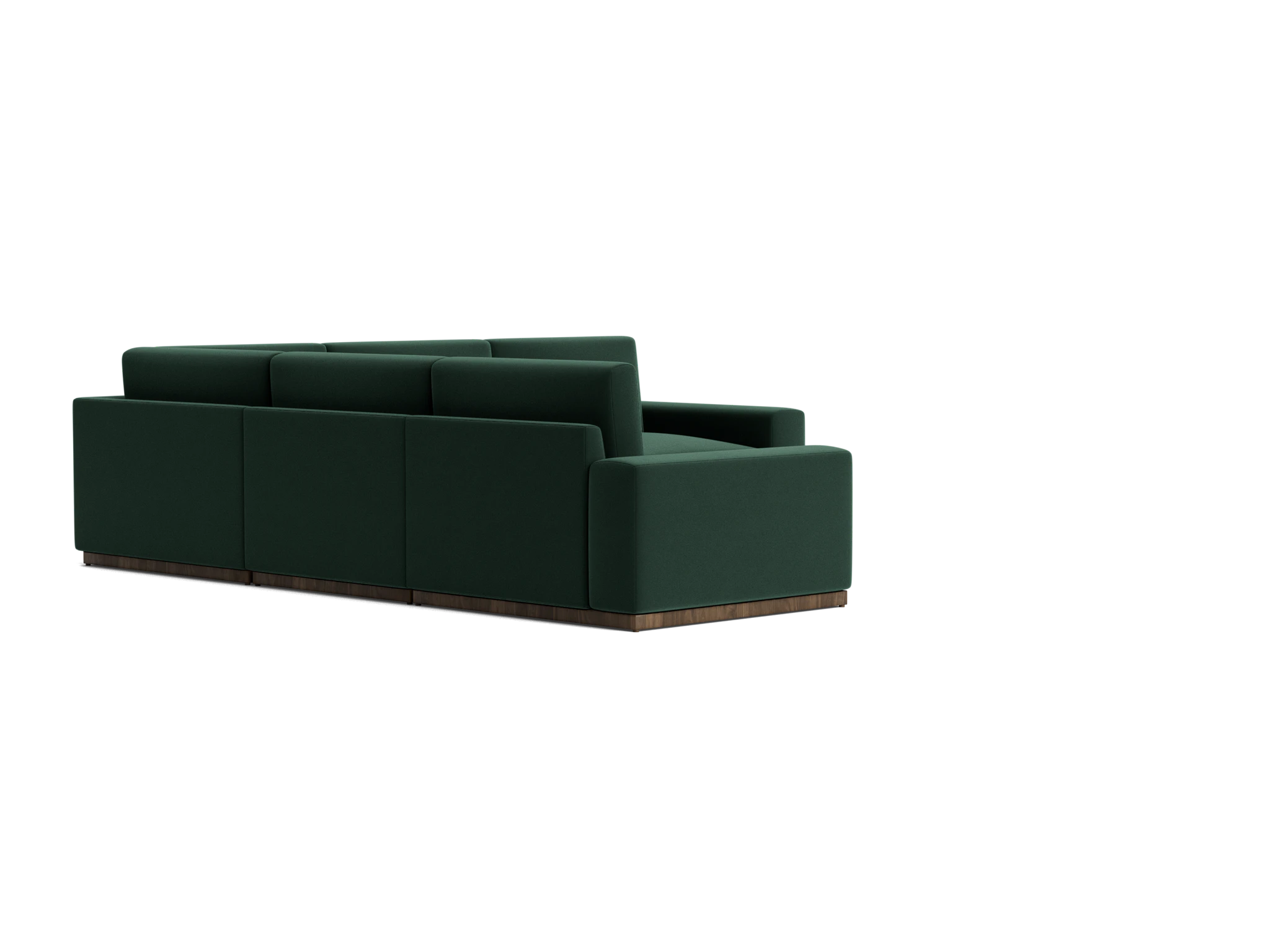 holt modular corner sectional royale evergreen