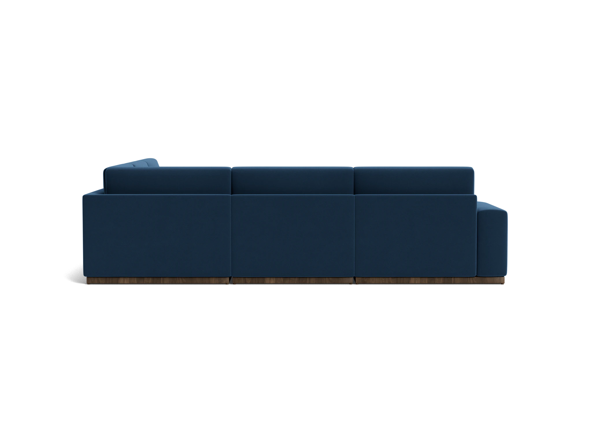 holt modular corner sectional royale cobalt