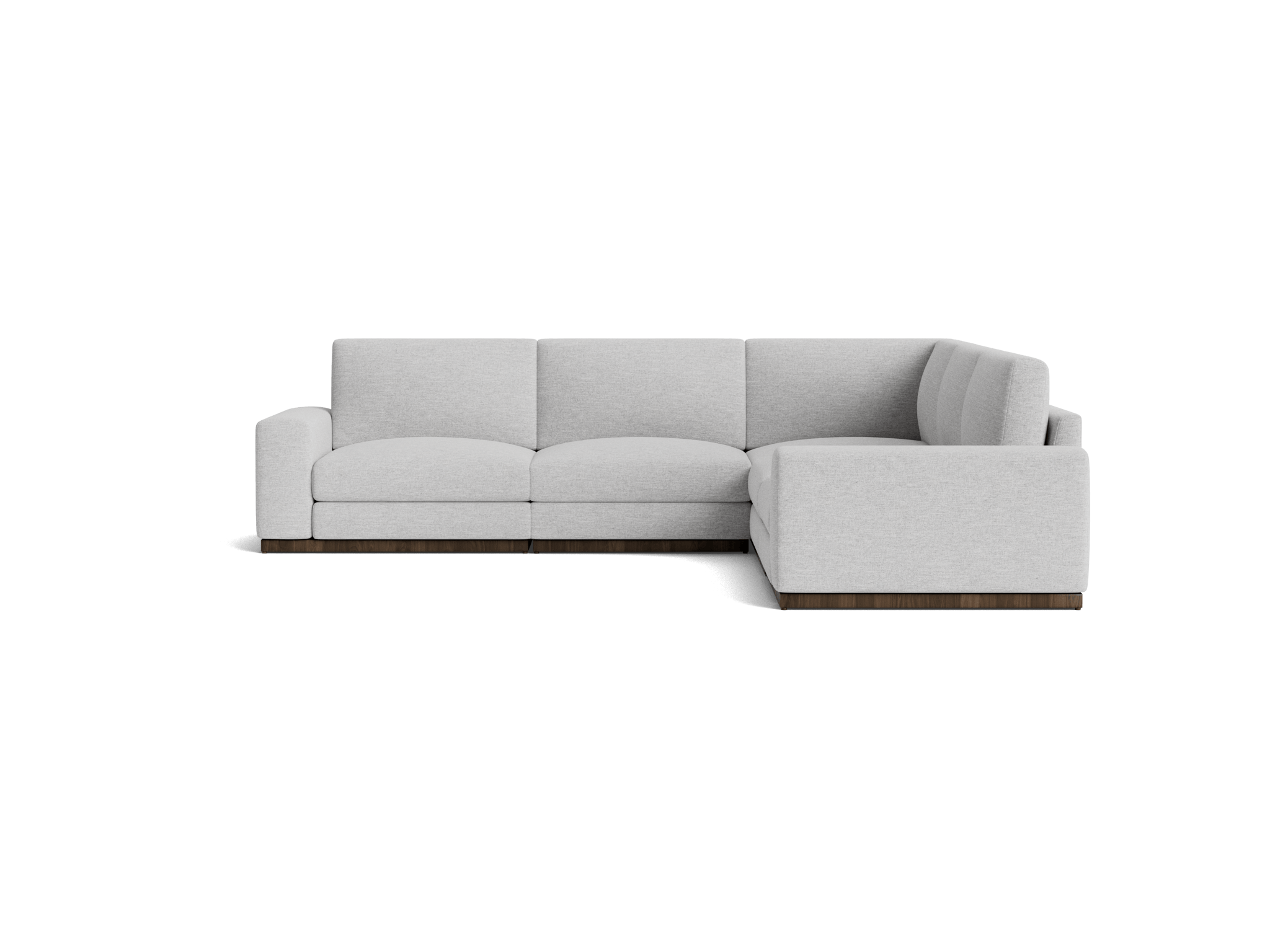 holt modular corner sectional milo dove