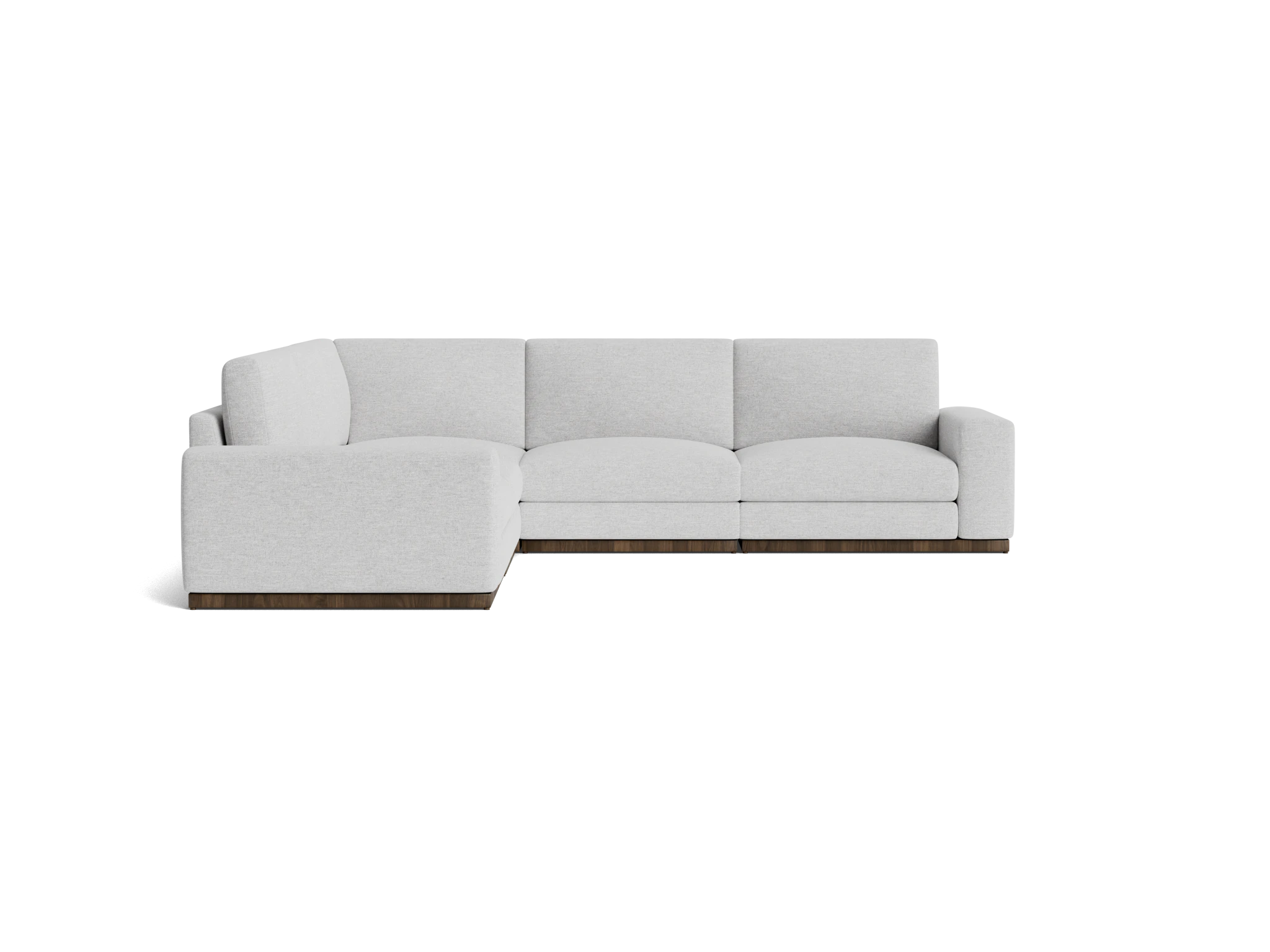 holt modular corner sectional milo dove