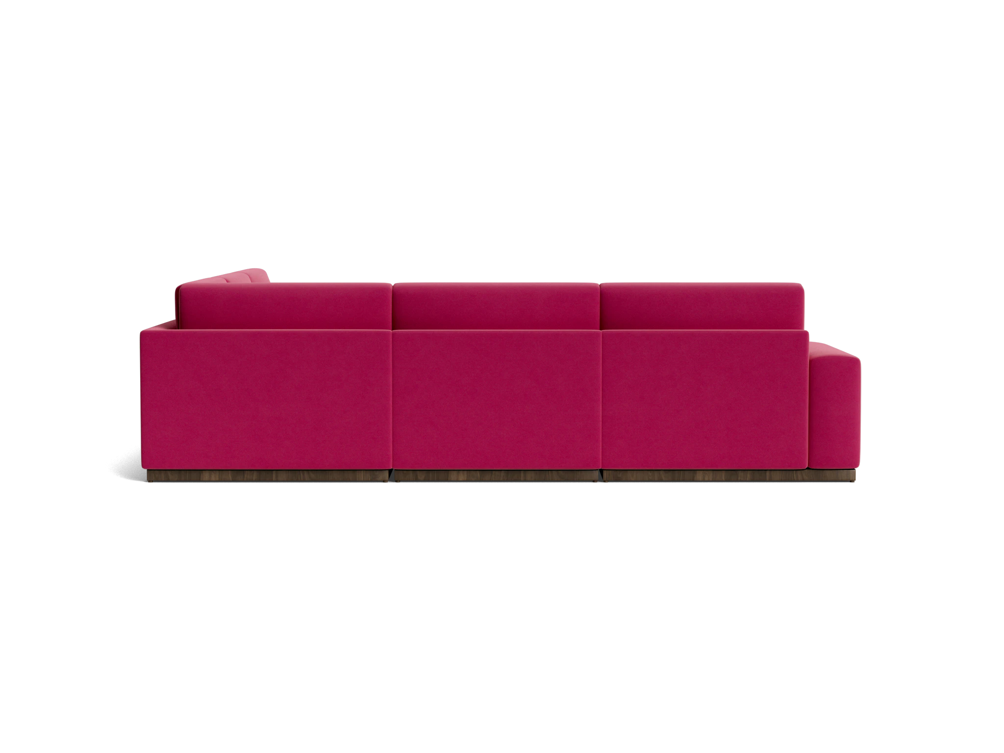 holt modular corner sectional royale berry