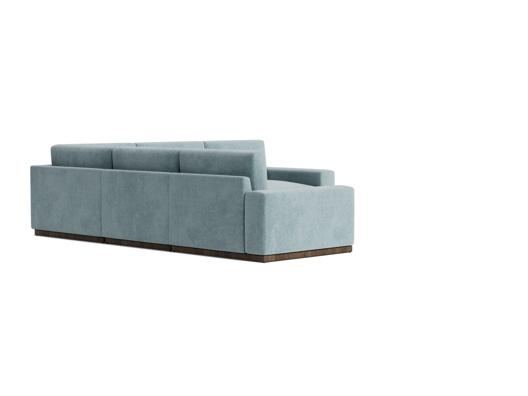 holt modular corner sectional plush mist