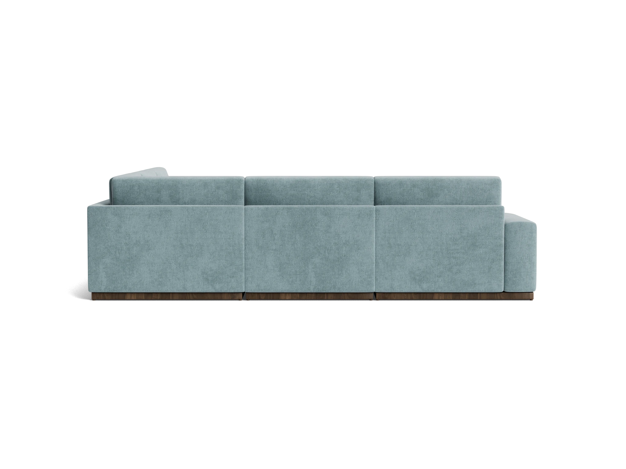 holt modular corner sectional plush mist