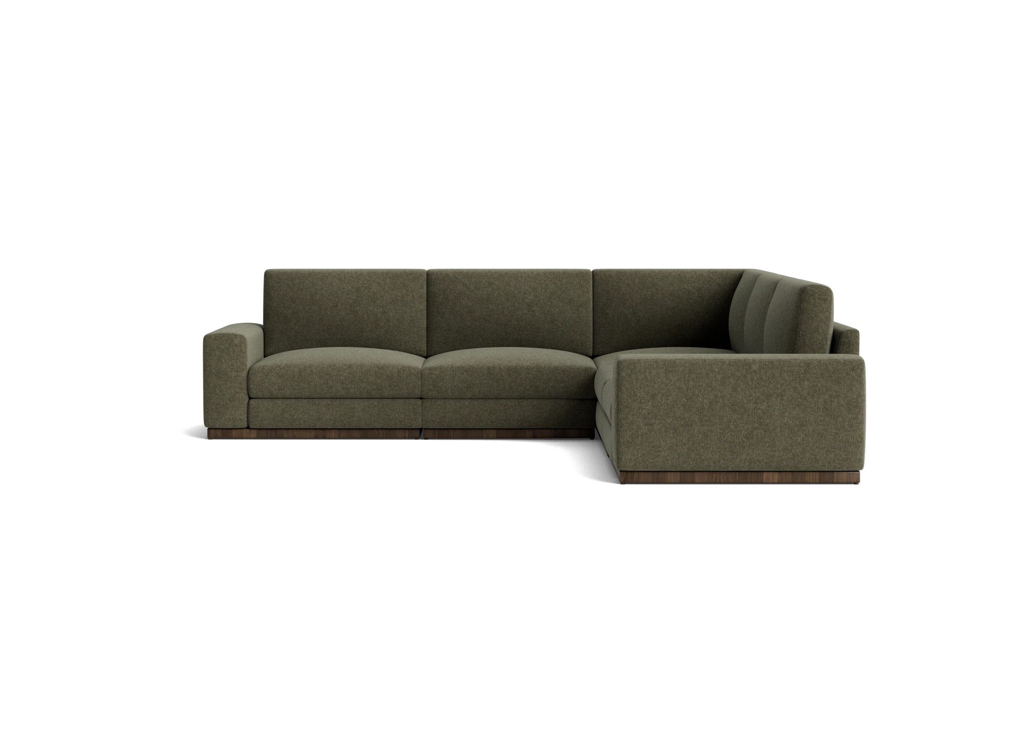 holt modular corner sectional kenley spruce