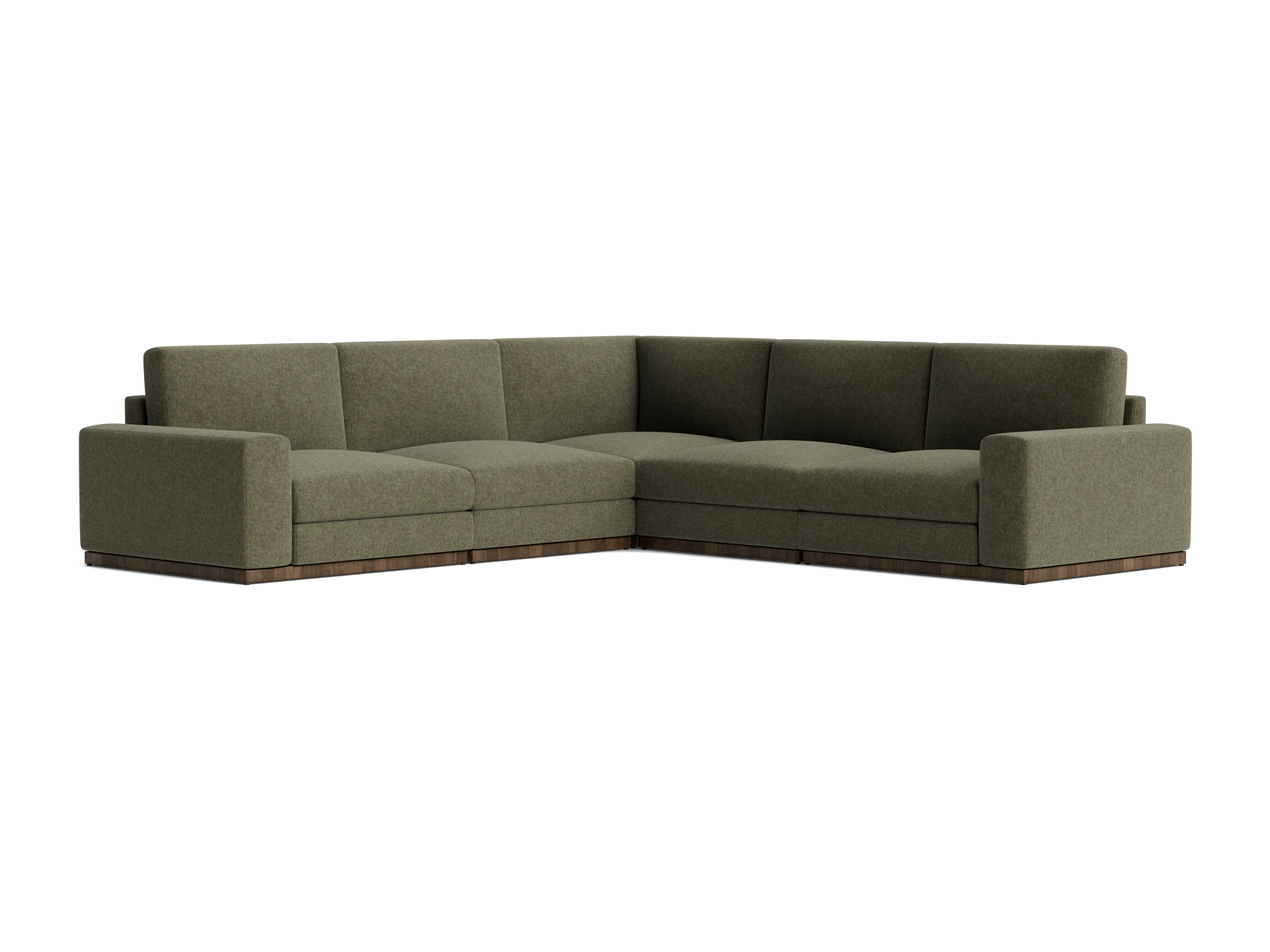holt modular corner sectional kenley spruce