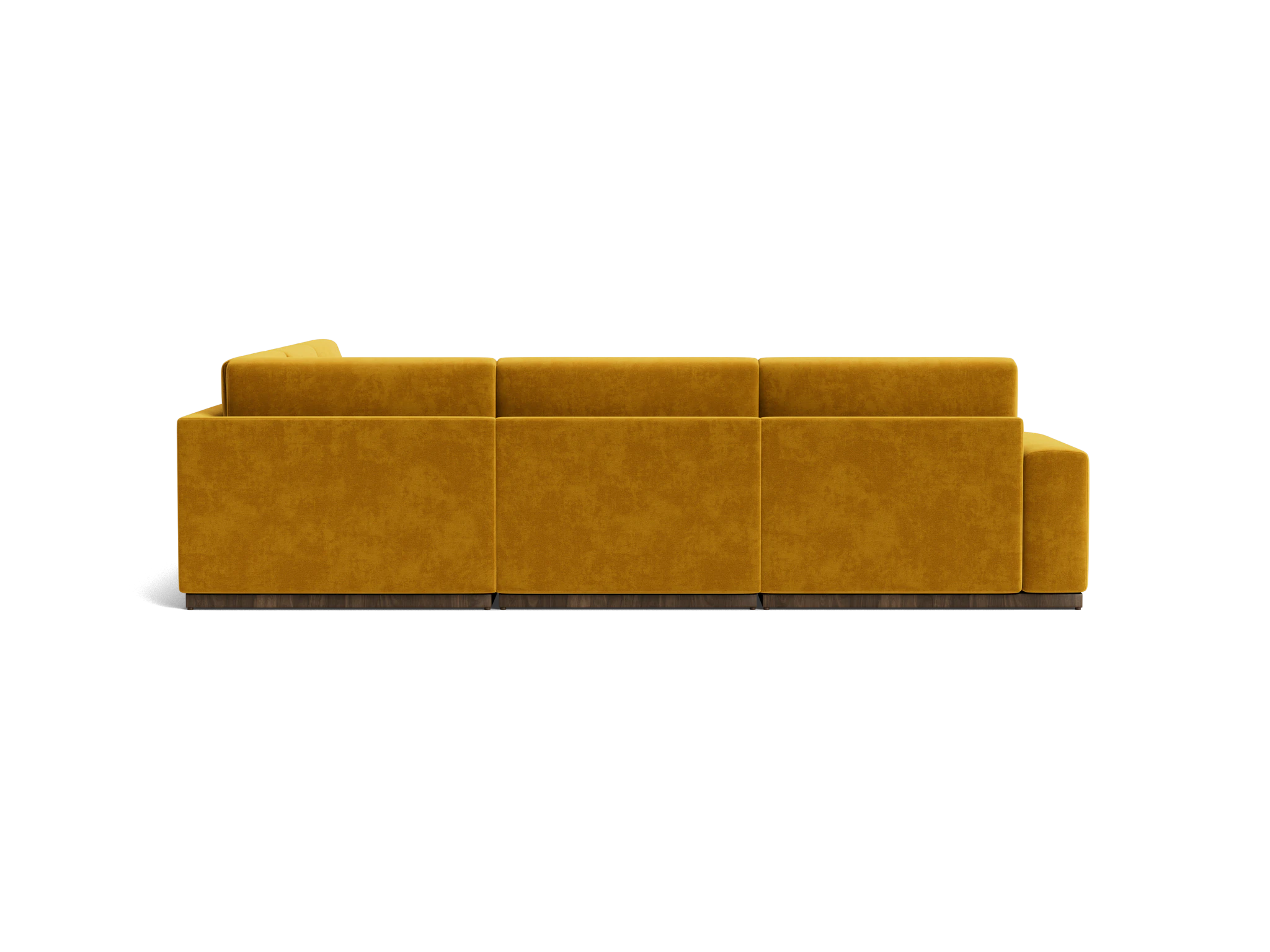 holt modular corner sectional harper amber gold
