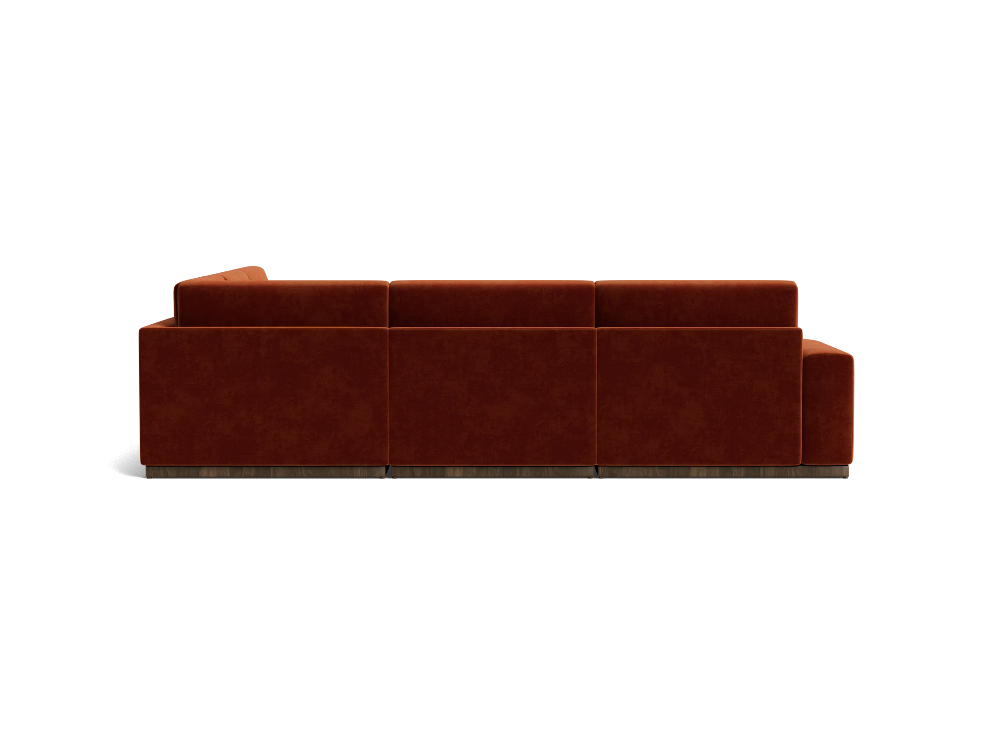 holt modular corner sectional harper cinnamon