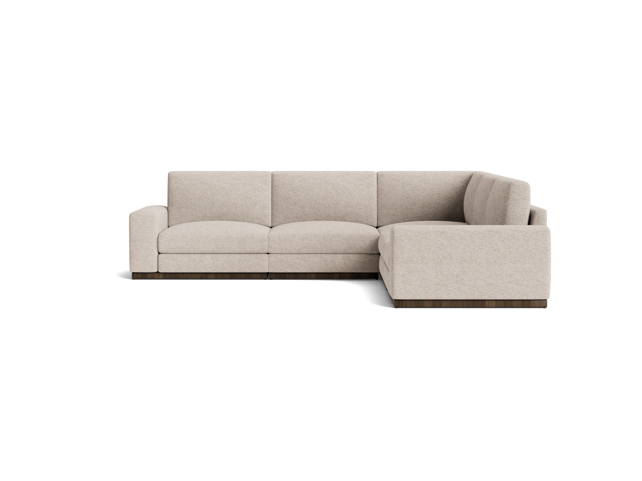 holt modular corner sectional borough cotton