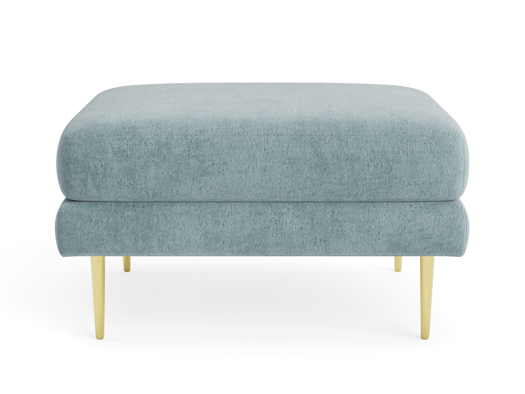 aime ottoman plush mist