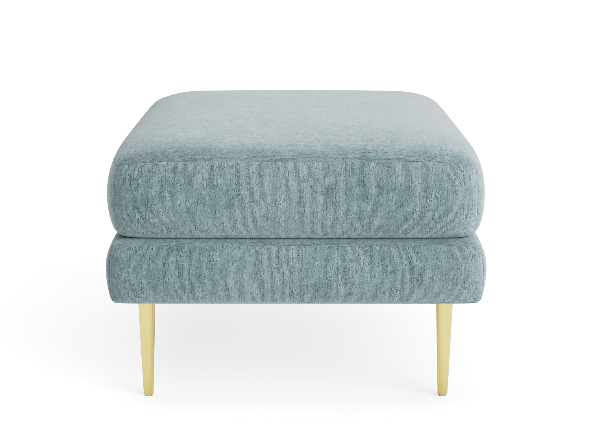 aime ottoman plush mist