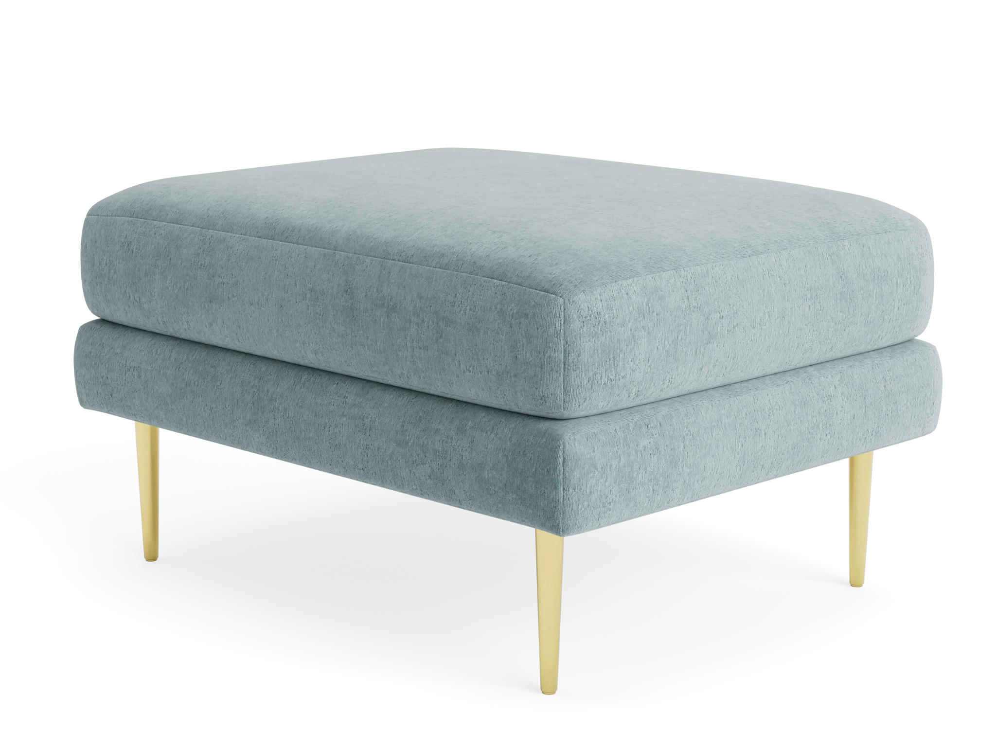 aime ottoman plush mist