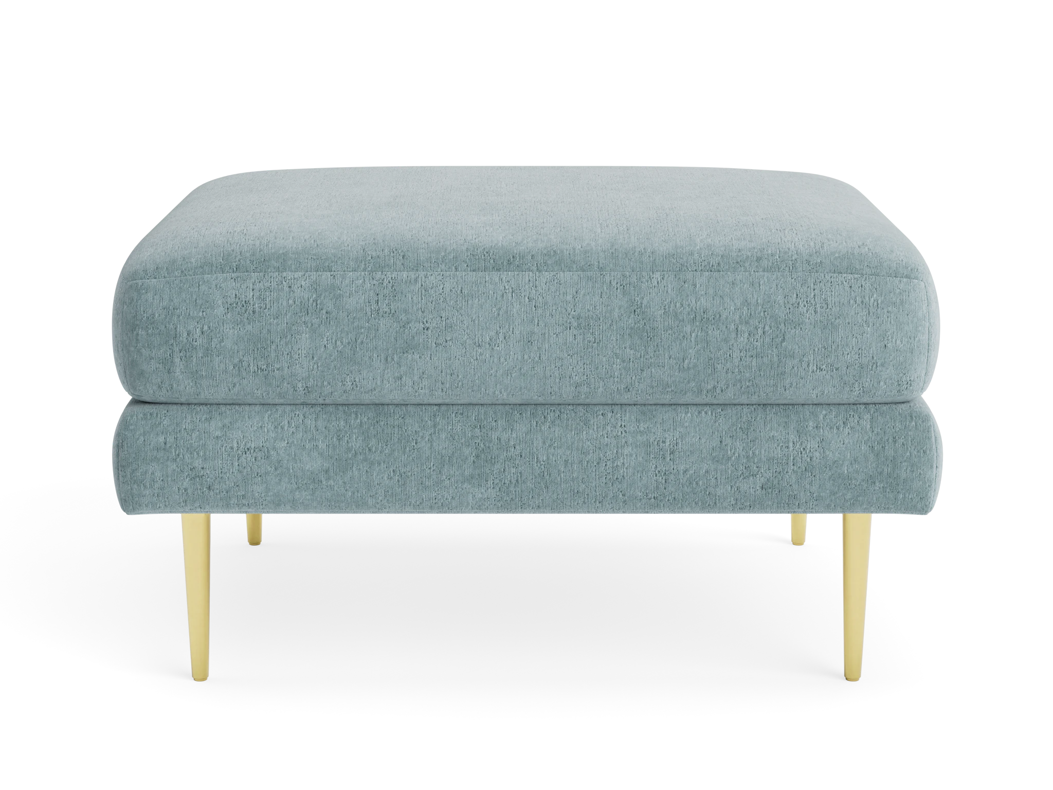 aime ottoman plush mist