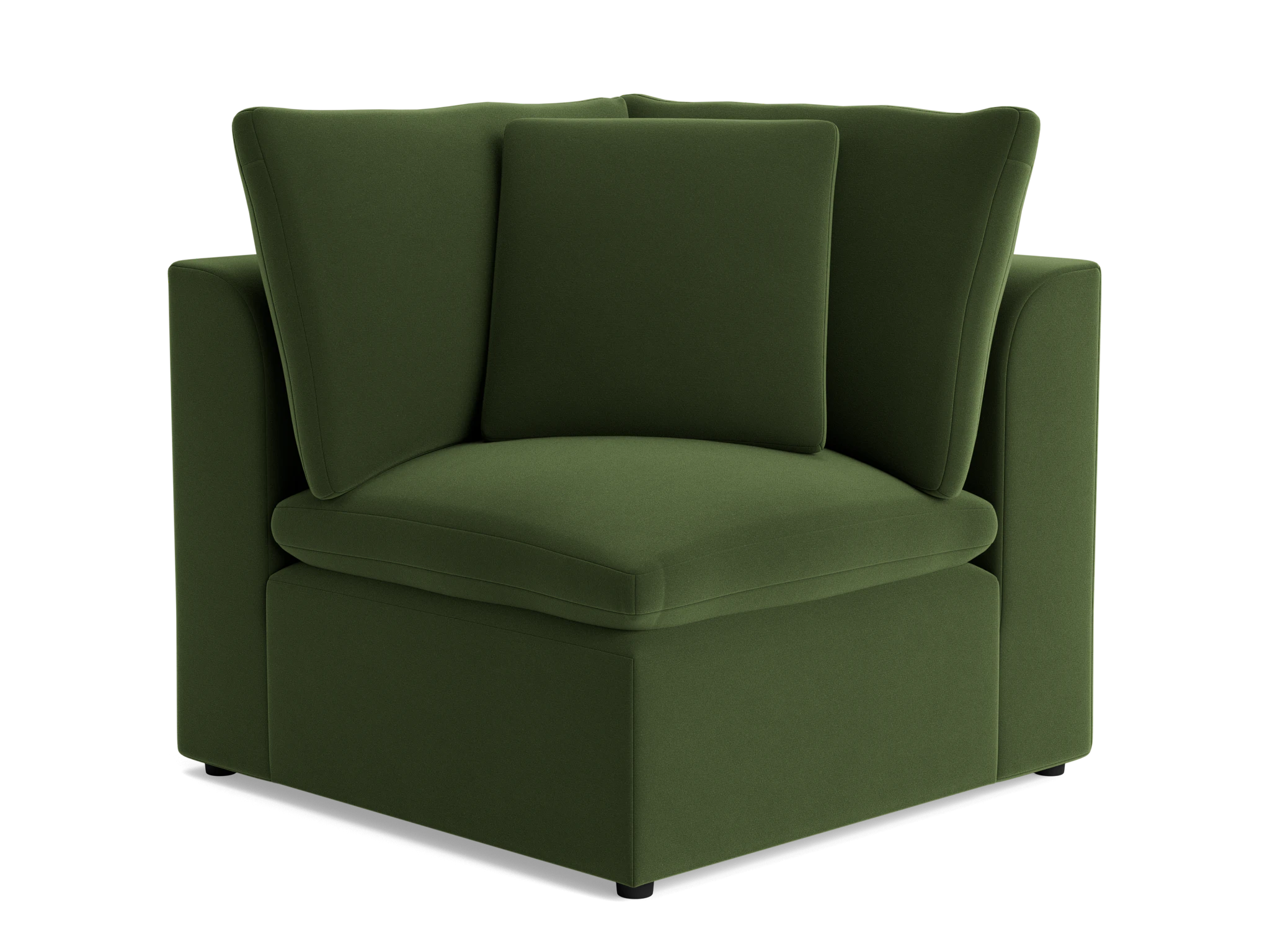 bryant petite corner chair royale forest