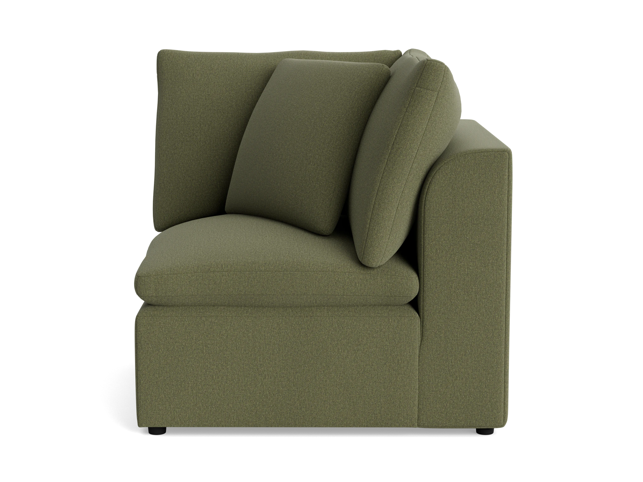 bryant petite corner chair faithful olive