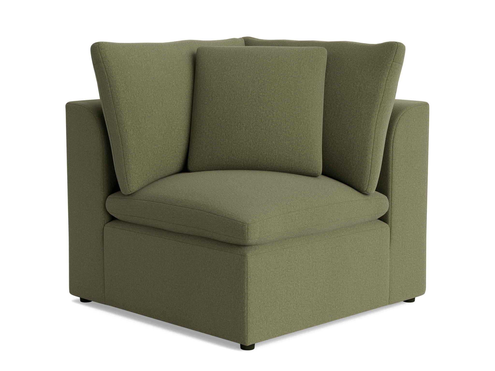 bryant petite corner chair faithful olive