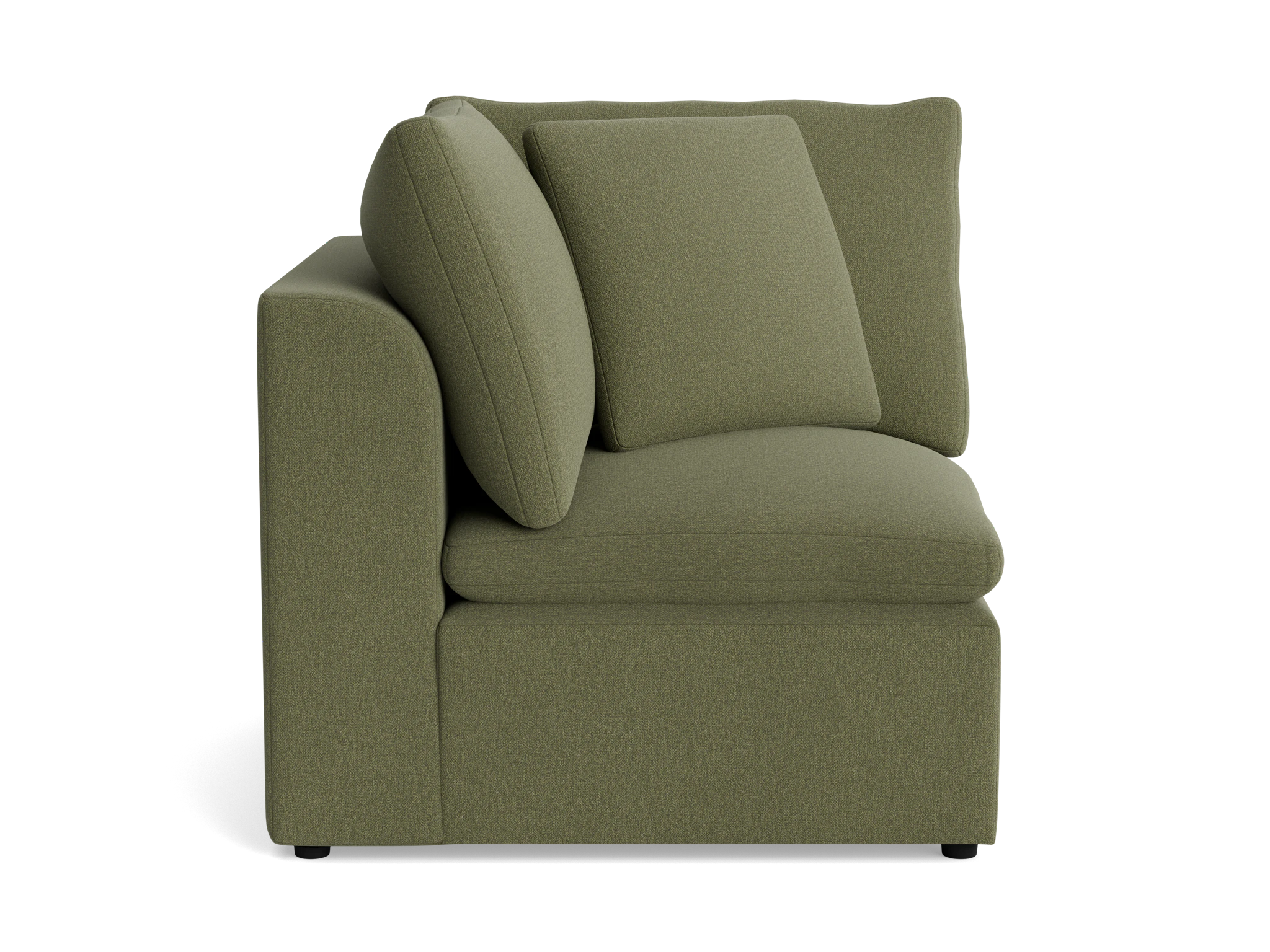 bryant petite corner chair faithful olive