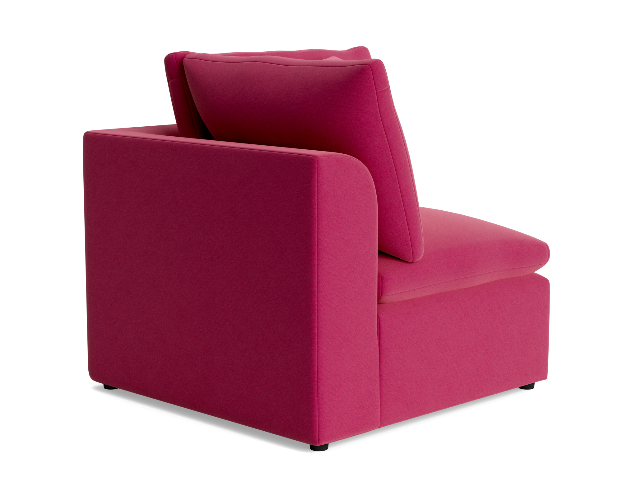 bryant petite corner chair royale berry