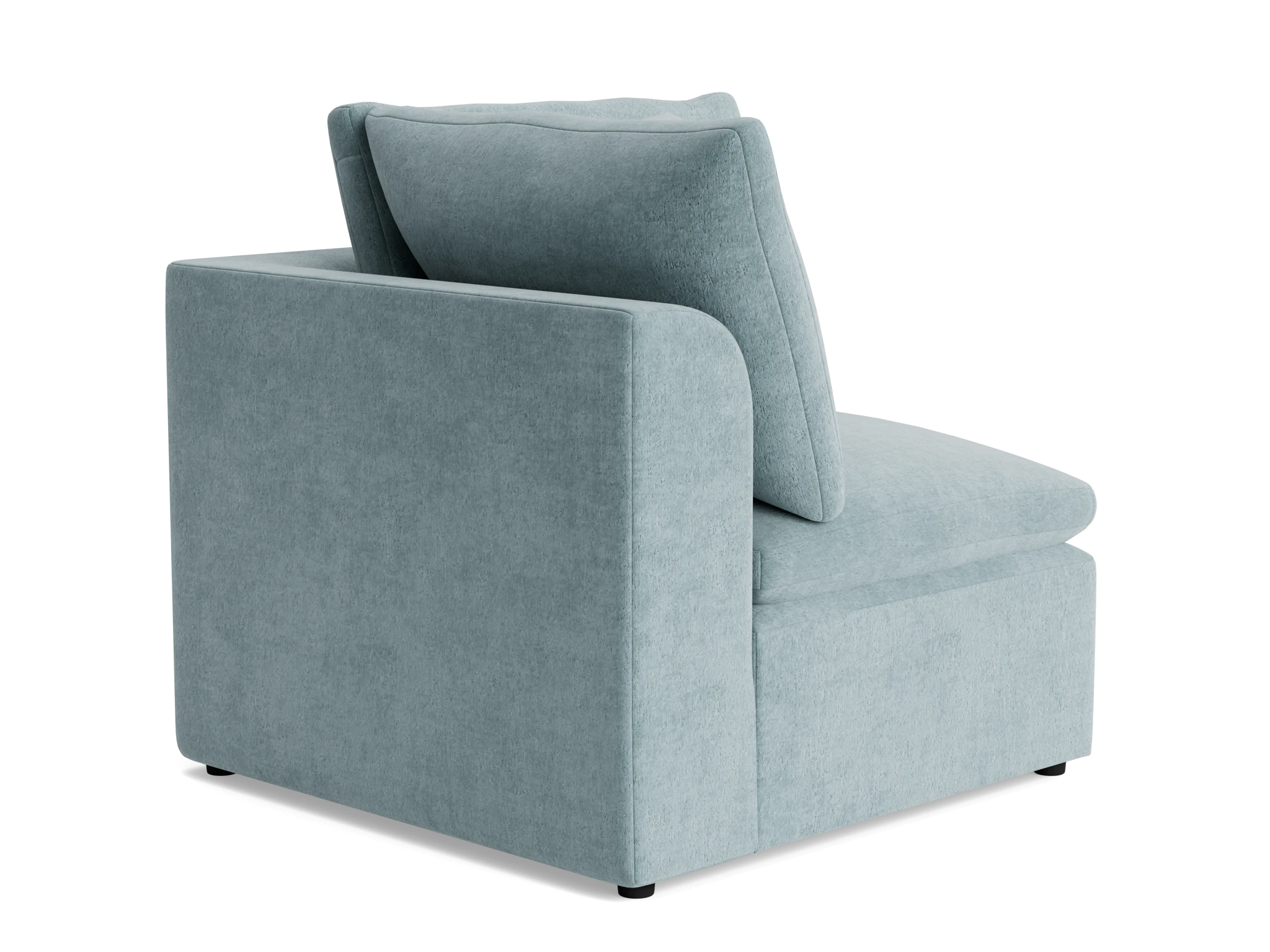 bryant petite corner chair plush mist