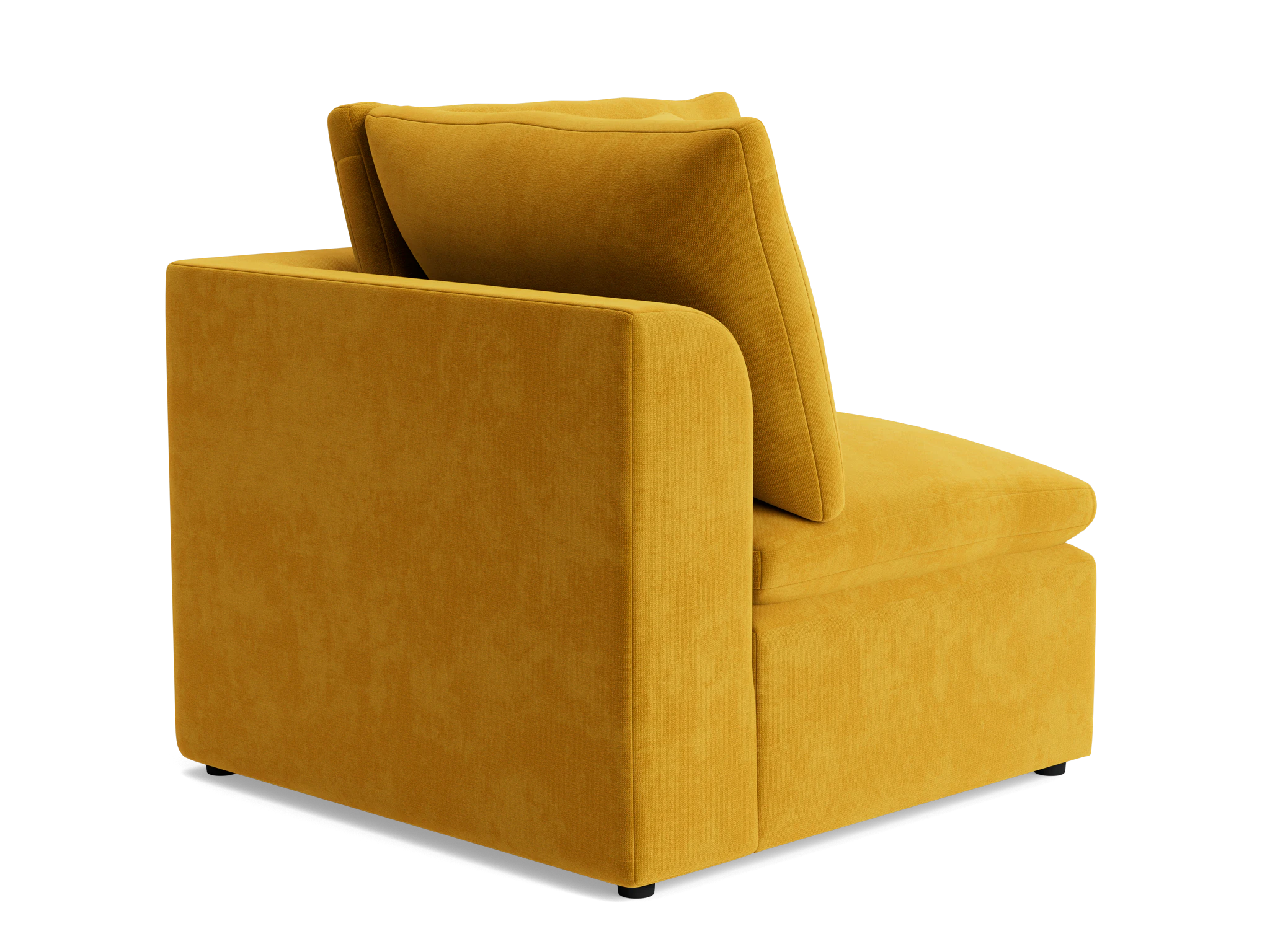 bryant petite corner chair harper amber gold