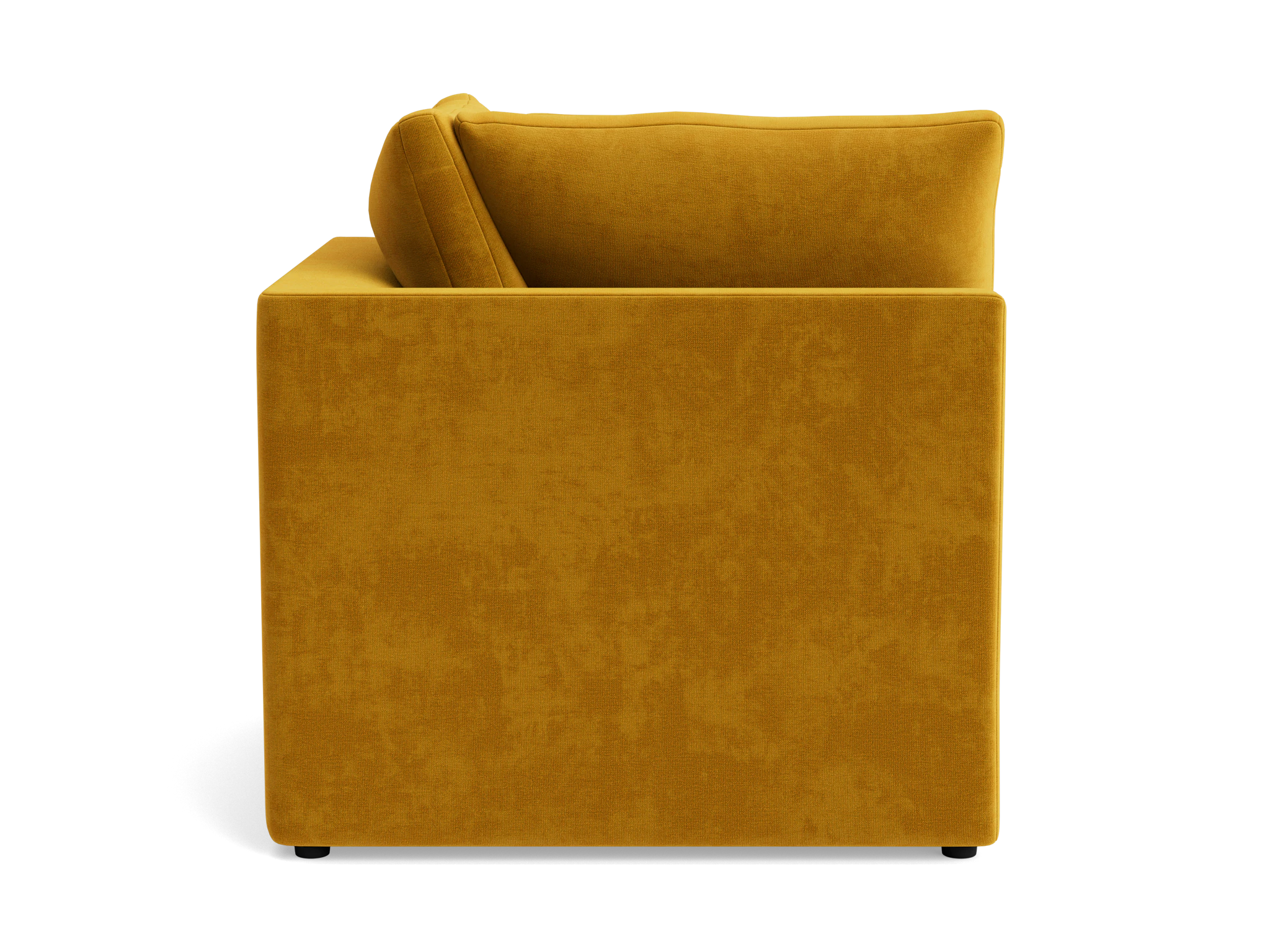bryant petite corner chair harper amber gold