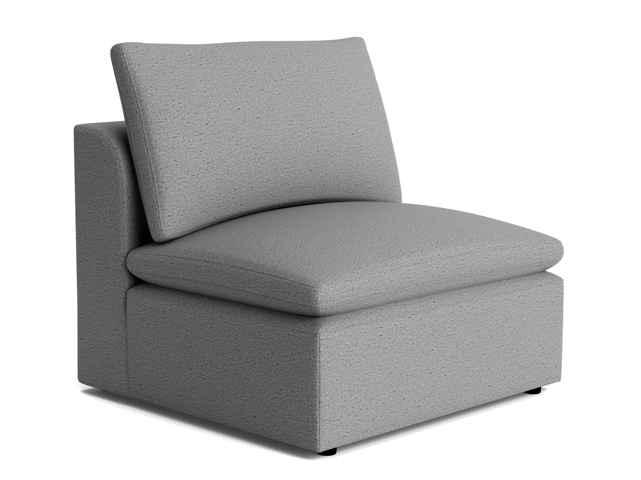 bryant petite armless chair essence ash