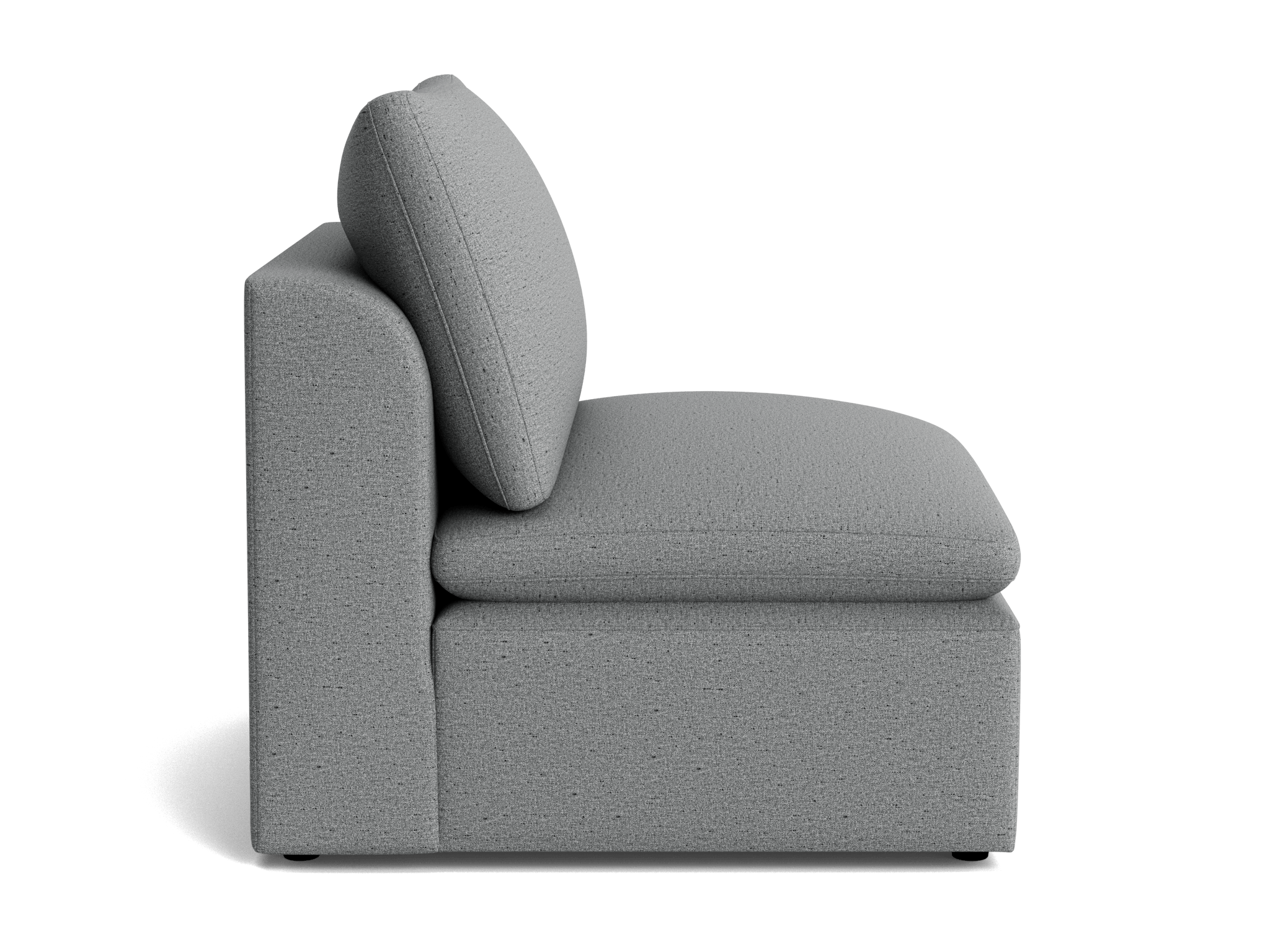 bryant petite armless chair essence ash