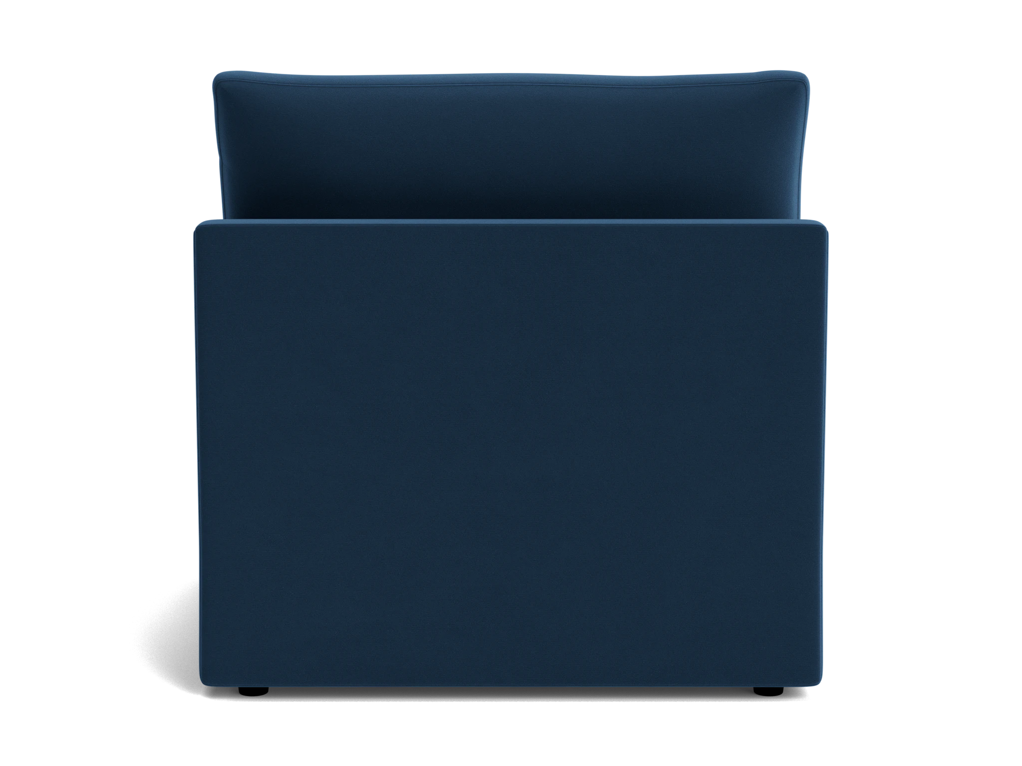 bryant petite armless chair royale cobalt