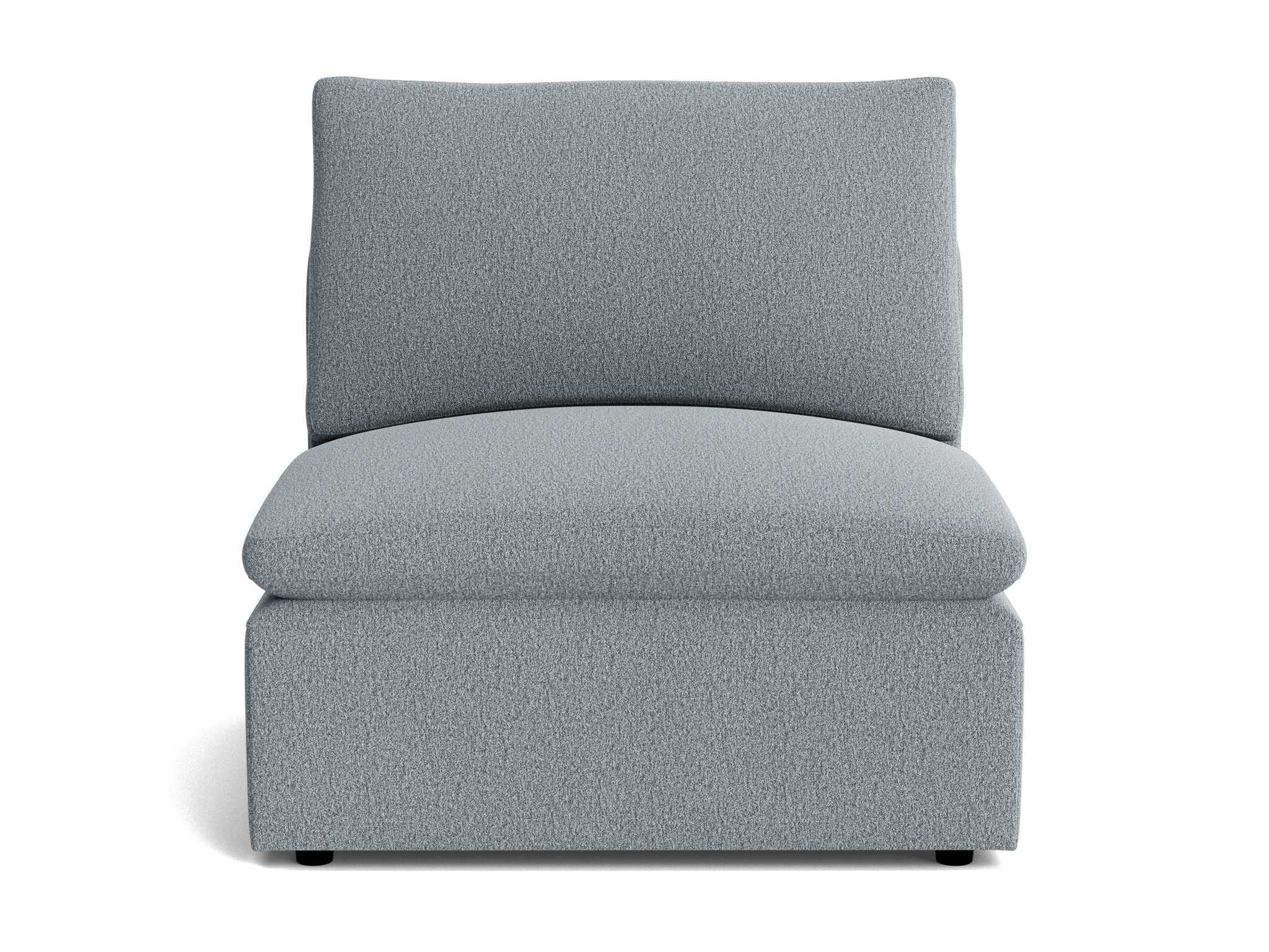 bryant petite armless chair synergy pewter