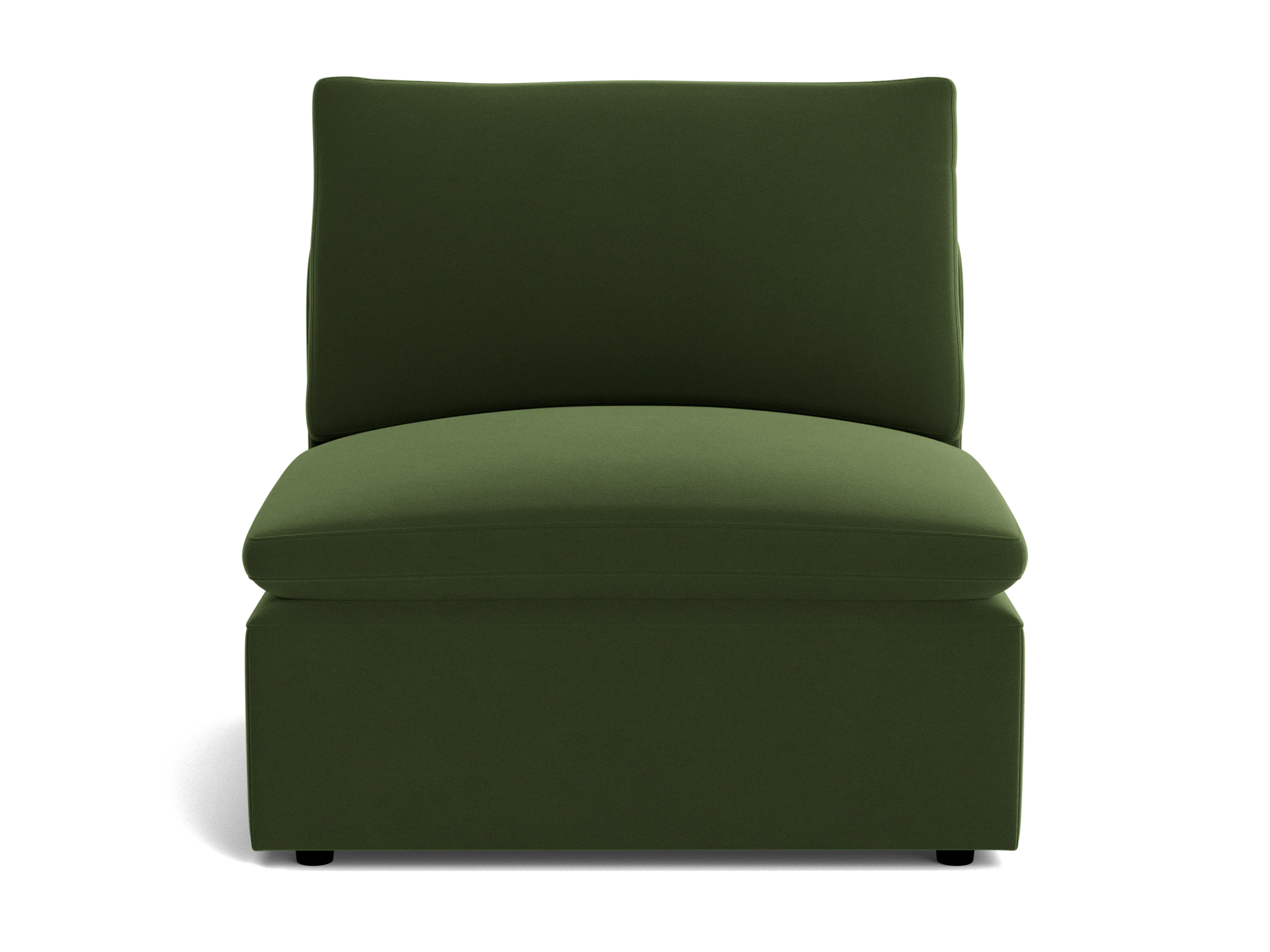 bryant petite armless chair royale forest