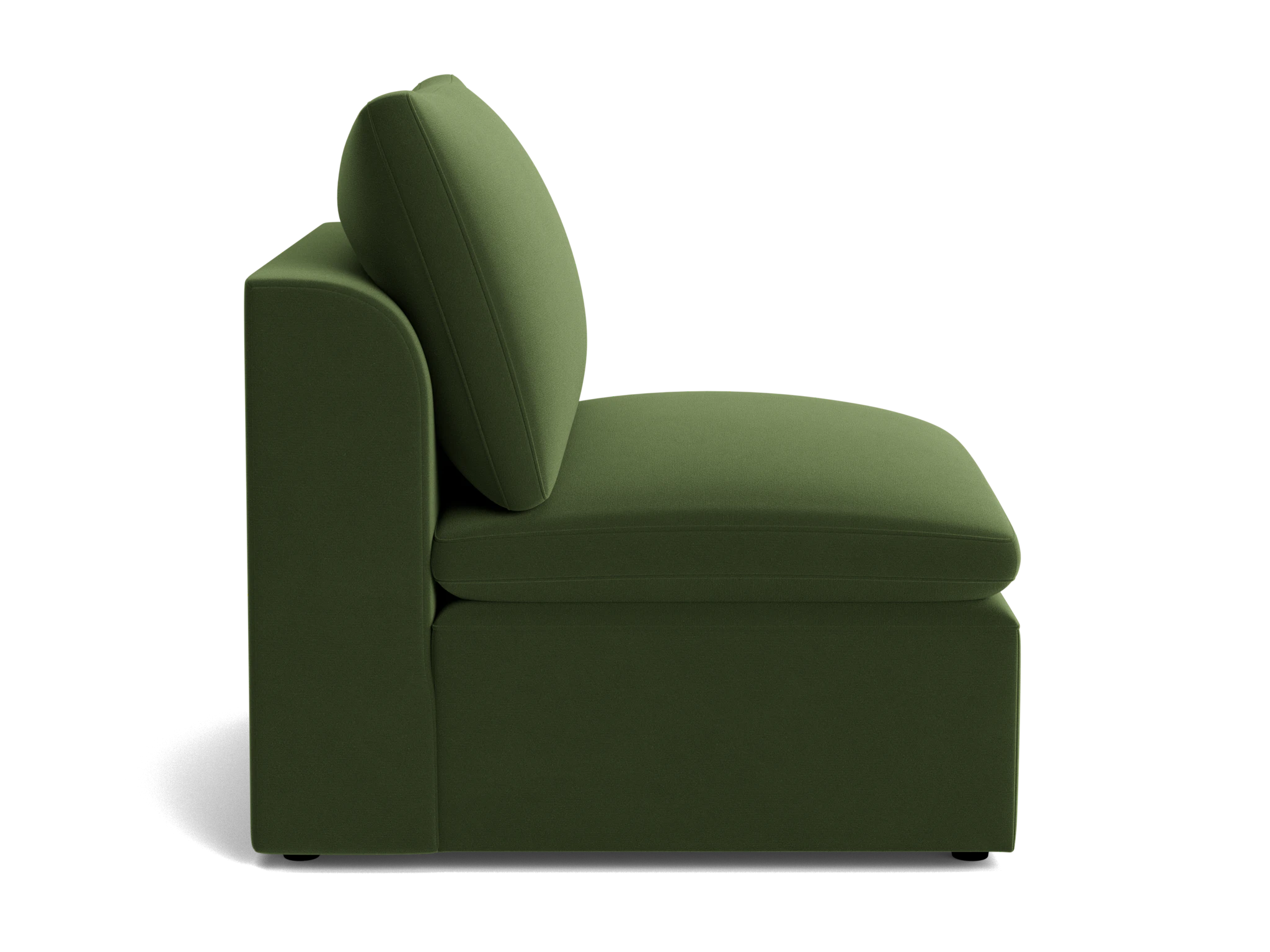 bryant petite armless chair royale forest
