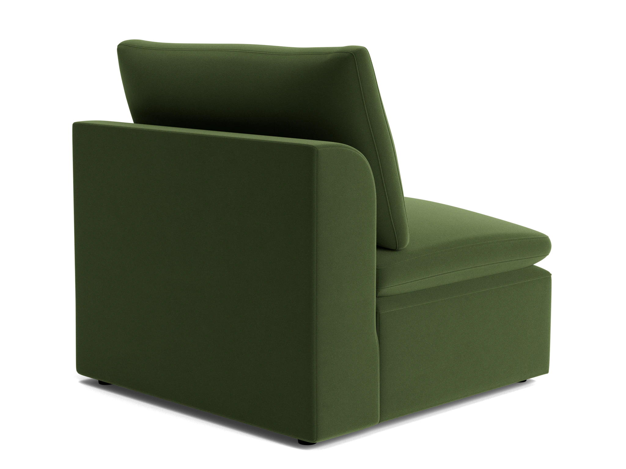 bryant petite armless chair royale forest