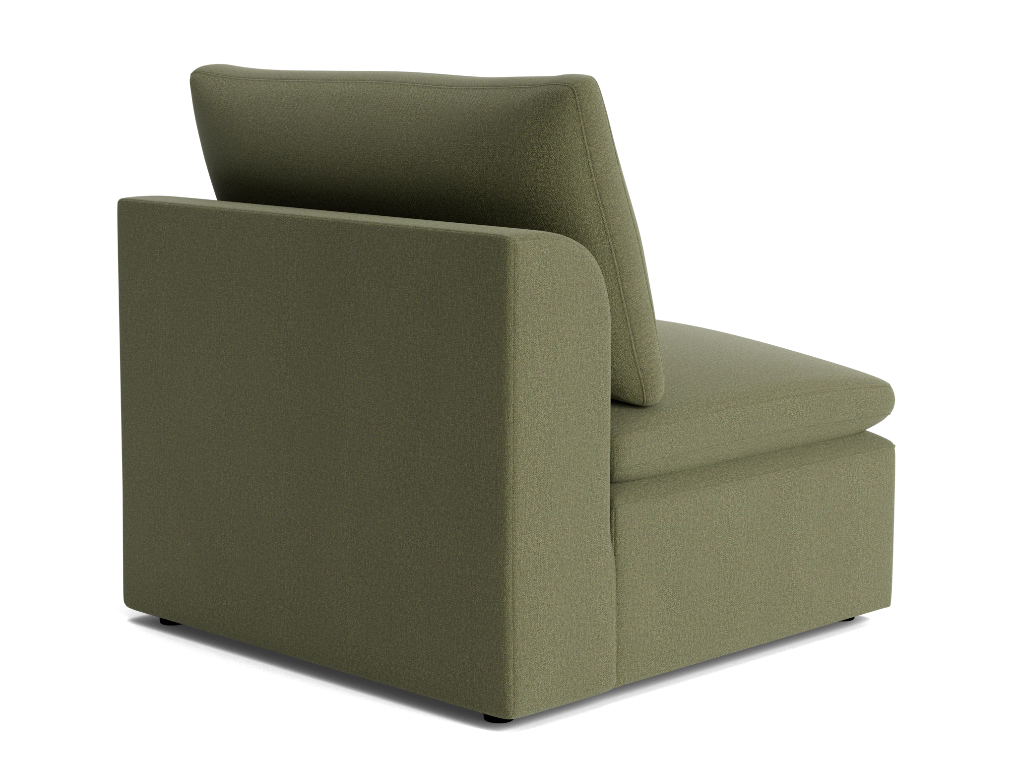 bryant petite armless chair faithful olive