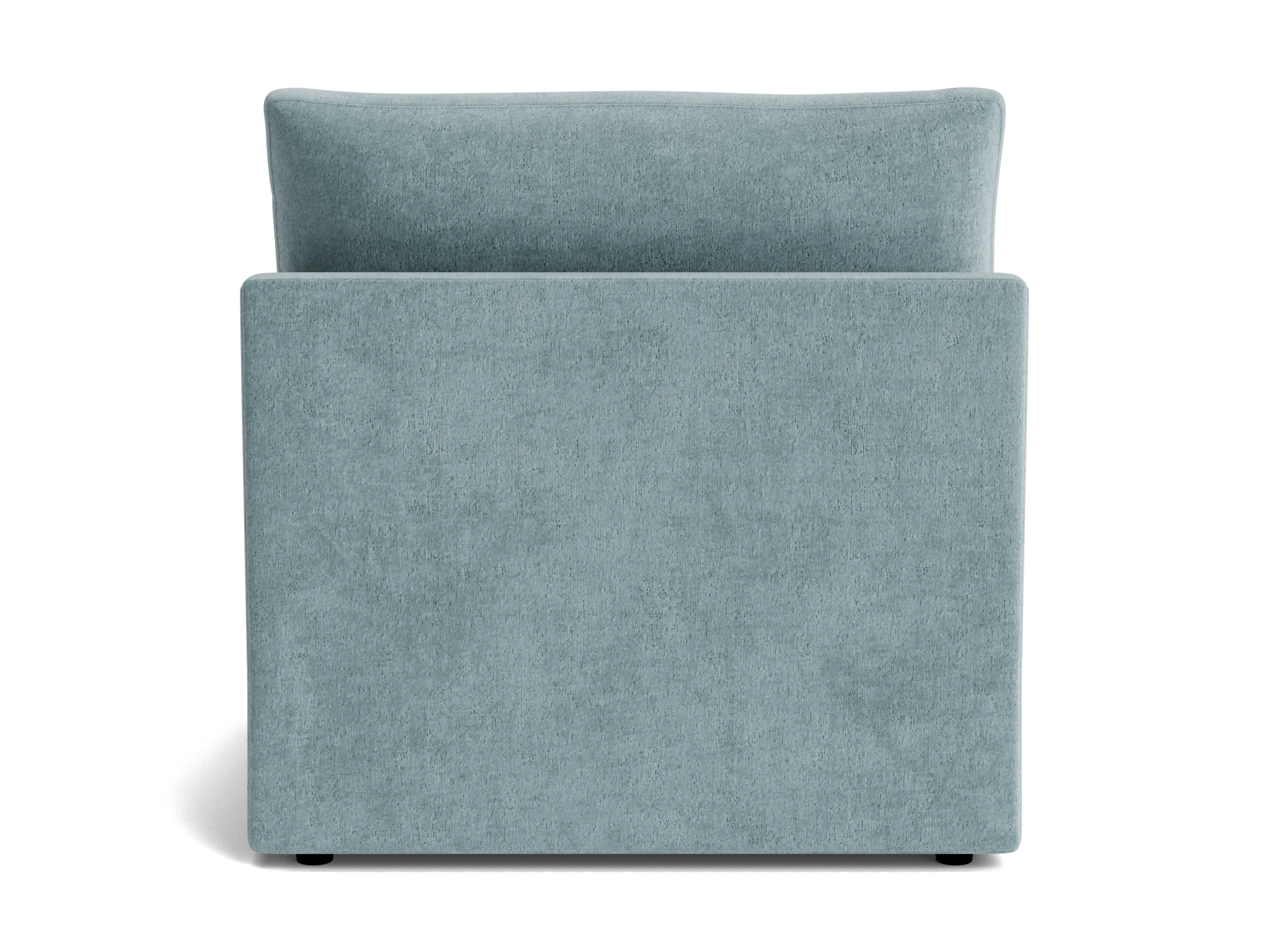 bryant petite armless chair plush mist
