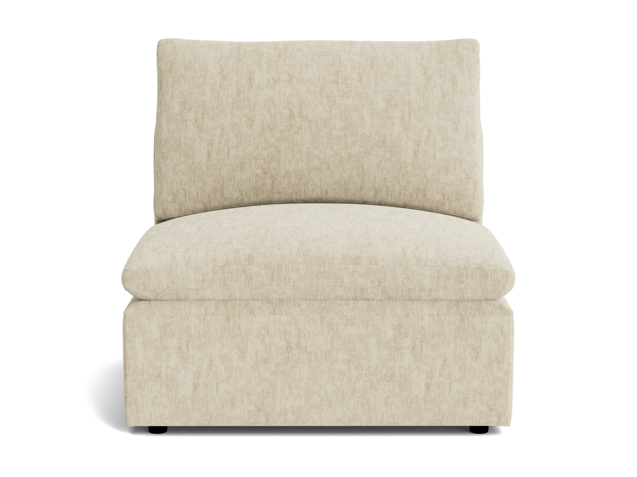 bryant petite armless chair crave irish cream