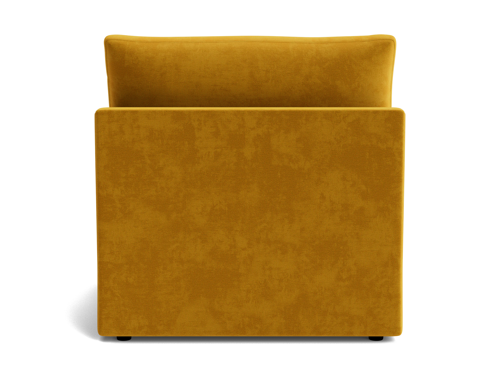 bryant petite armless chair harper amber gold