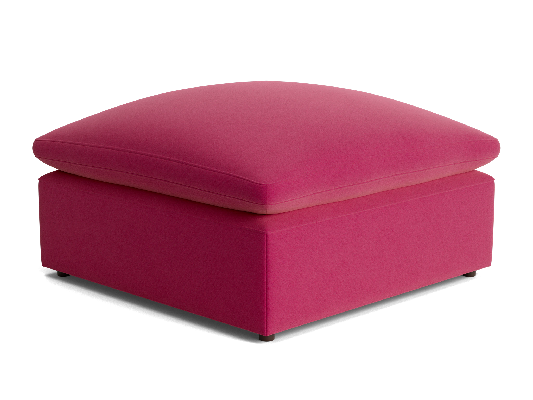 bryant petite ottoman royale berry