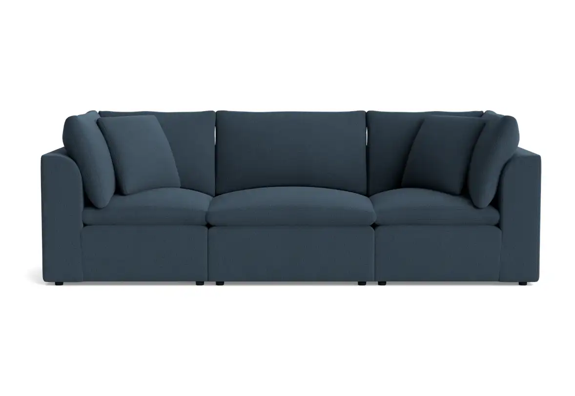 bryant petite modular sofa faithful indigo