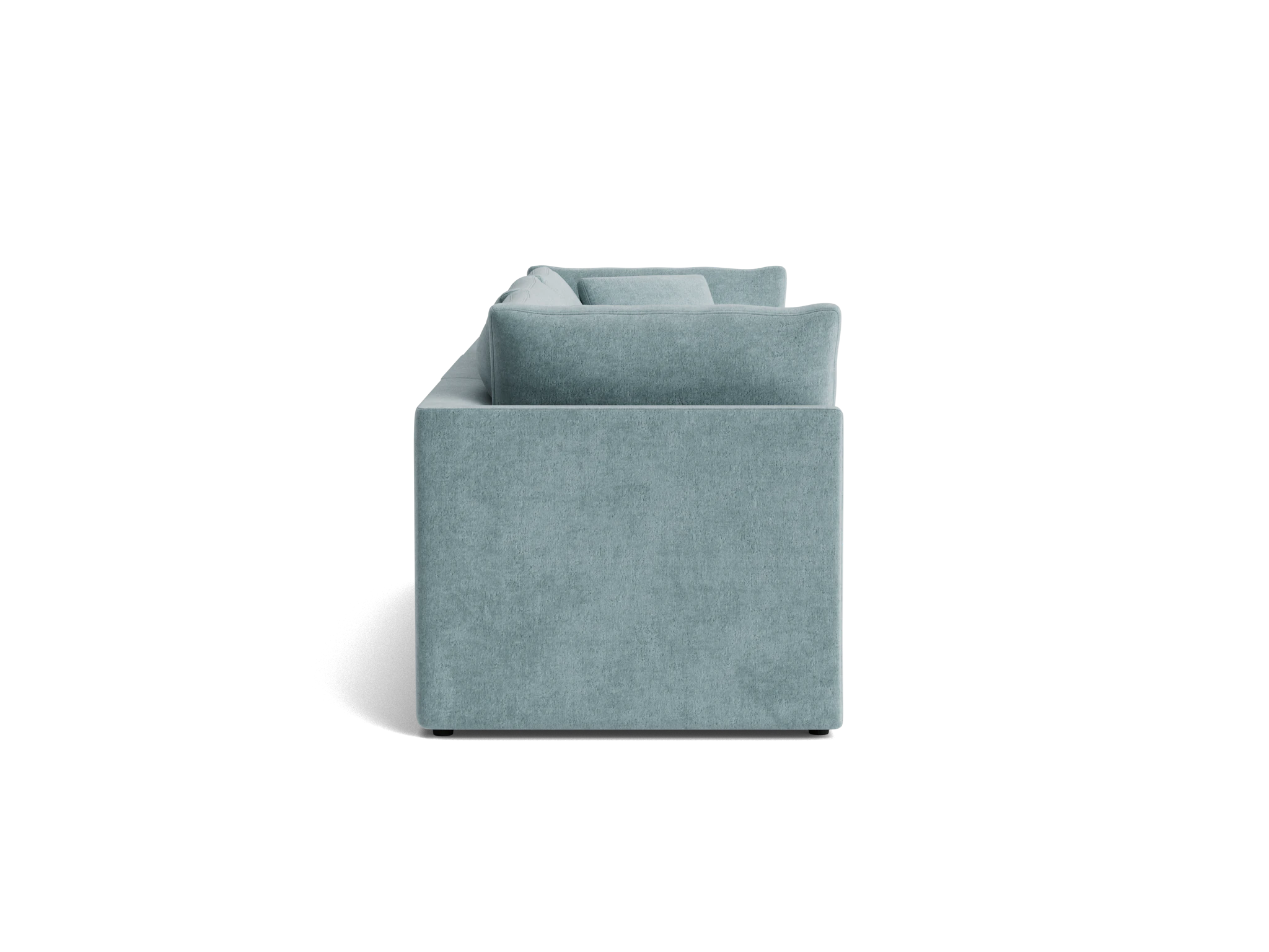 bryant petite modular sofa plush mist