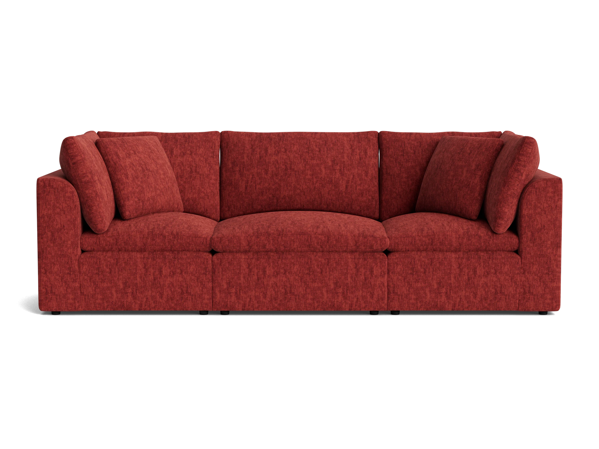 bryant petite modular sofa crave berry hibiscus