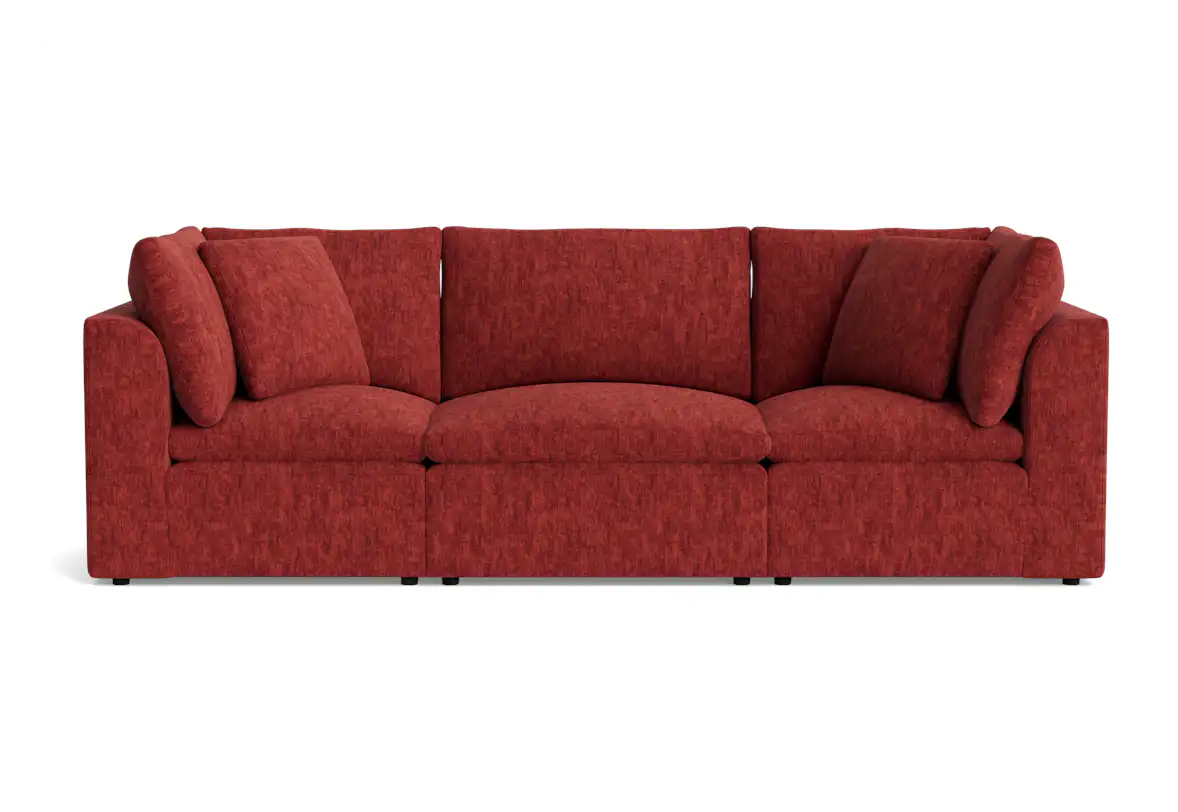 bryant petite modular sofa crave berry hibiscus