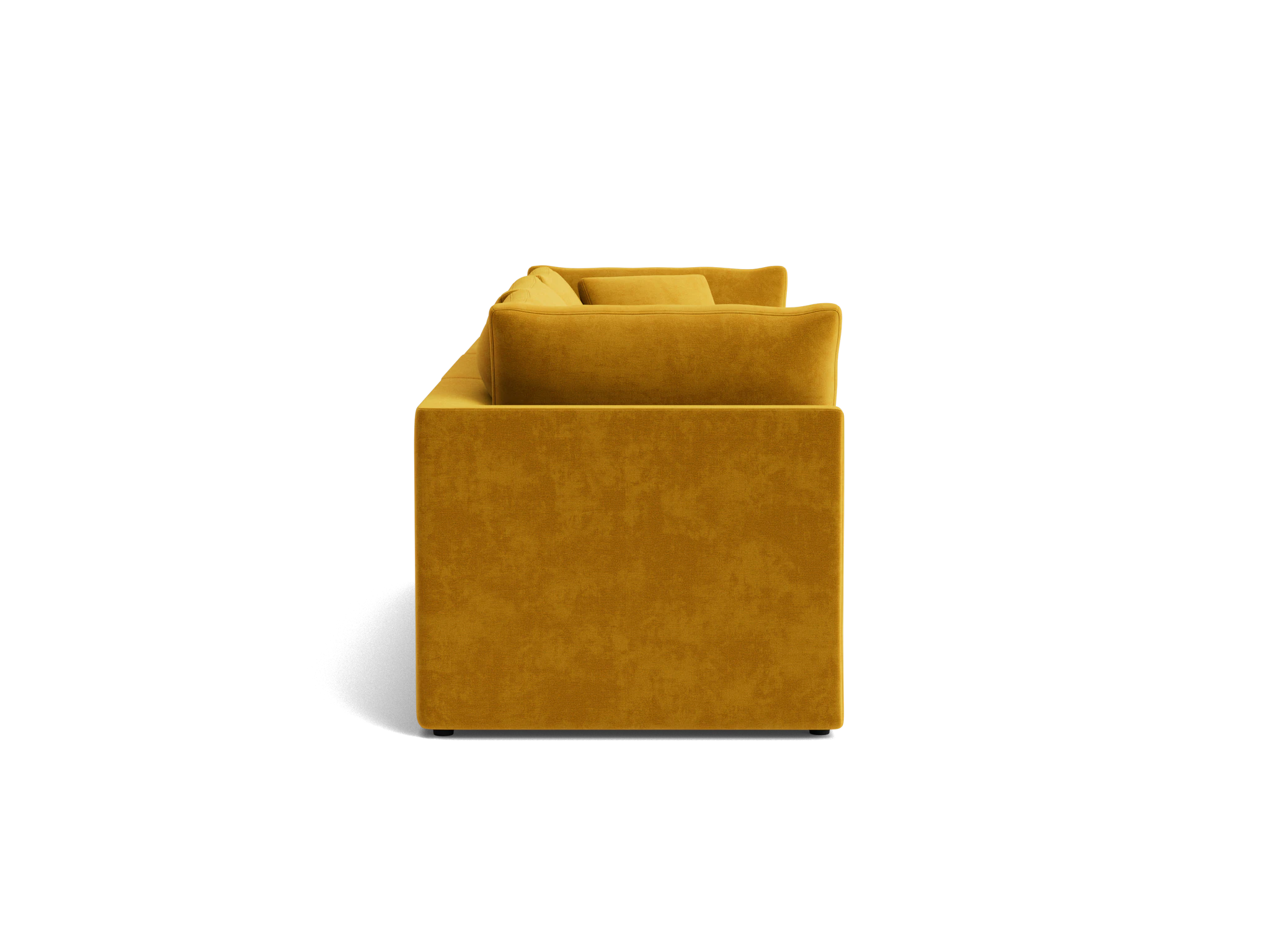 bryant petite modular sofa harper amber gold